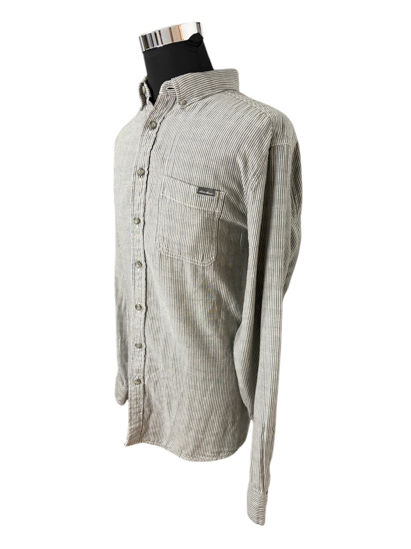 Camicia a Righe 80/90 Vintage -XL-