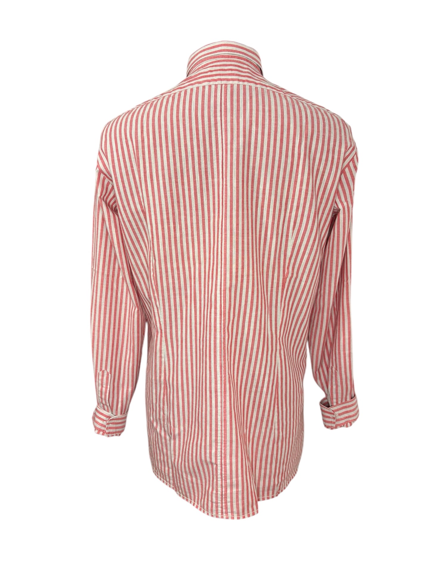 Camicia a Righe 80/90 Vintage -M-