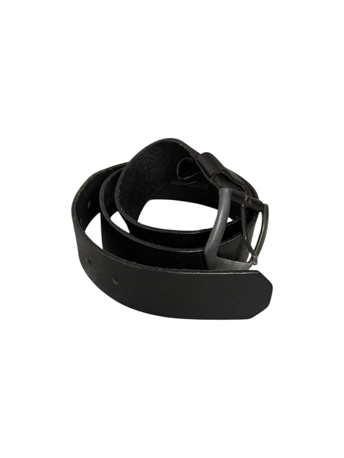 Cintura Diesel in Cuoio Nera 90's