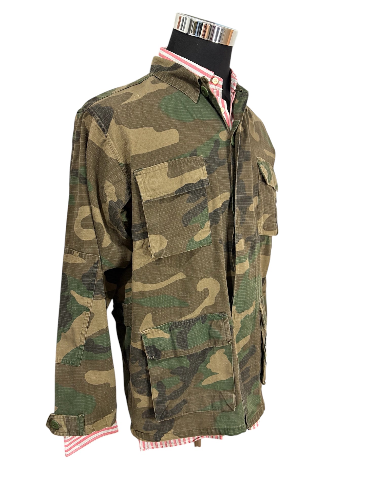 Giacca Camouflage U.S. Army Patch Battaglione -M/L-