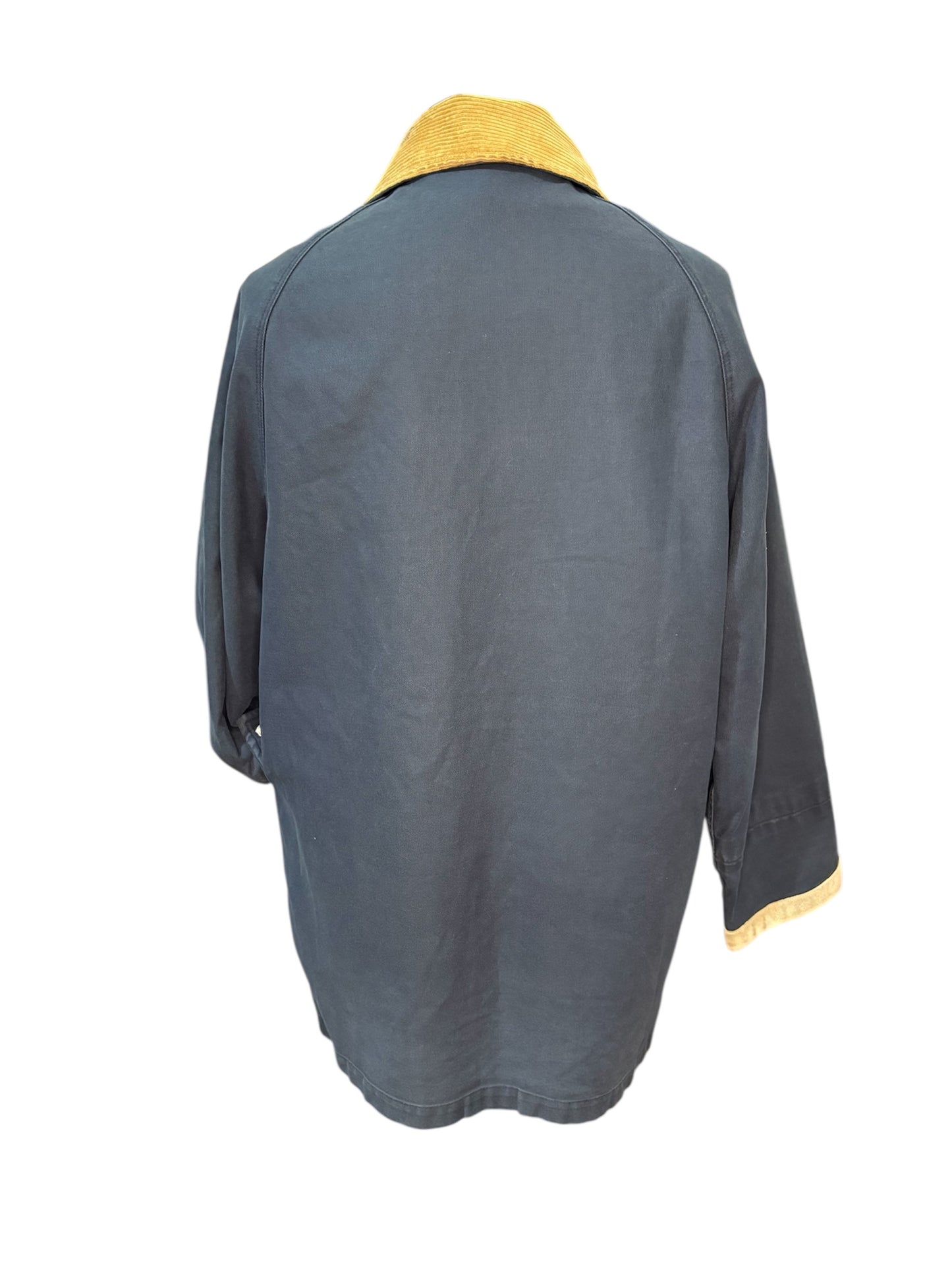 Giubbotto 4 Ganci con Colletto a Costine in Velluto - S/M -