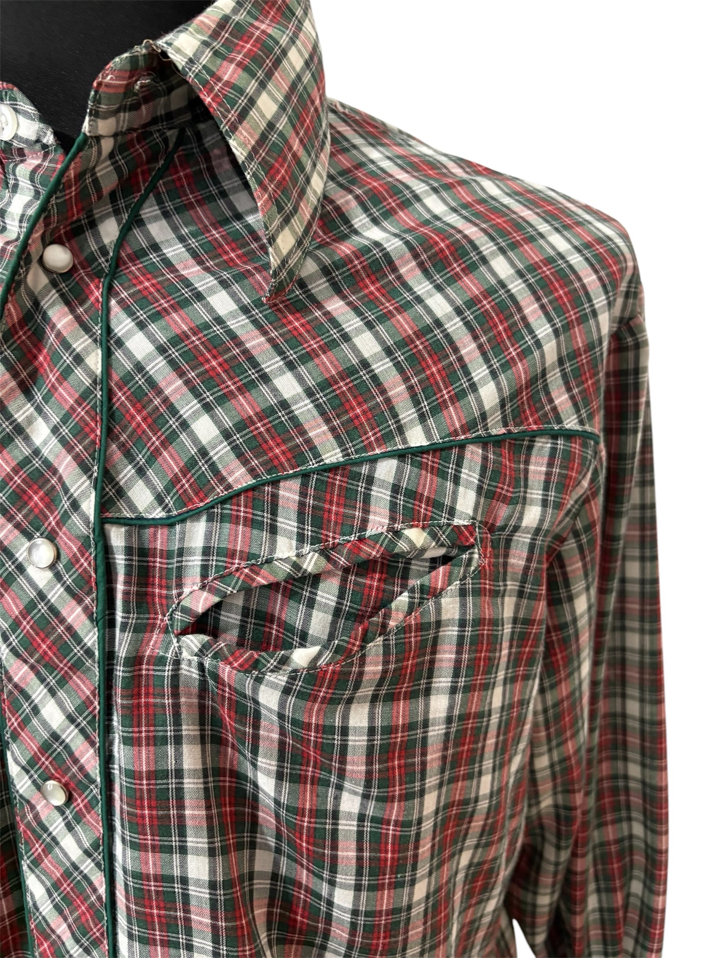 Camicia a Quadri Western 80/90 -M-