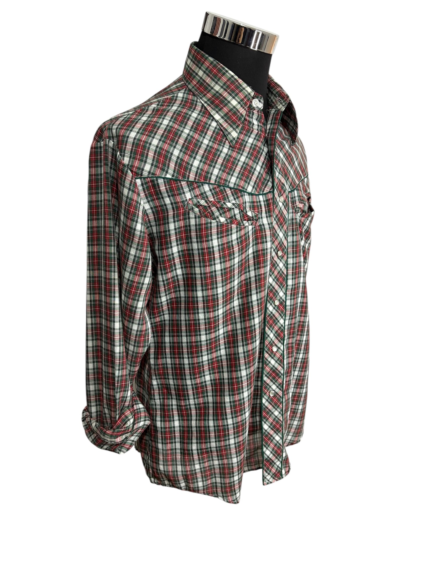 Camicia a Quadri Western 80/90 -M-