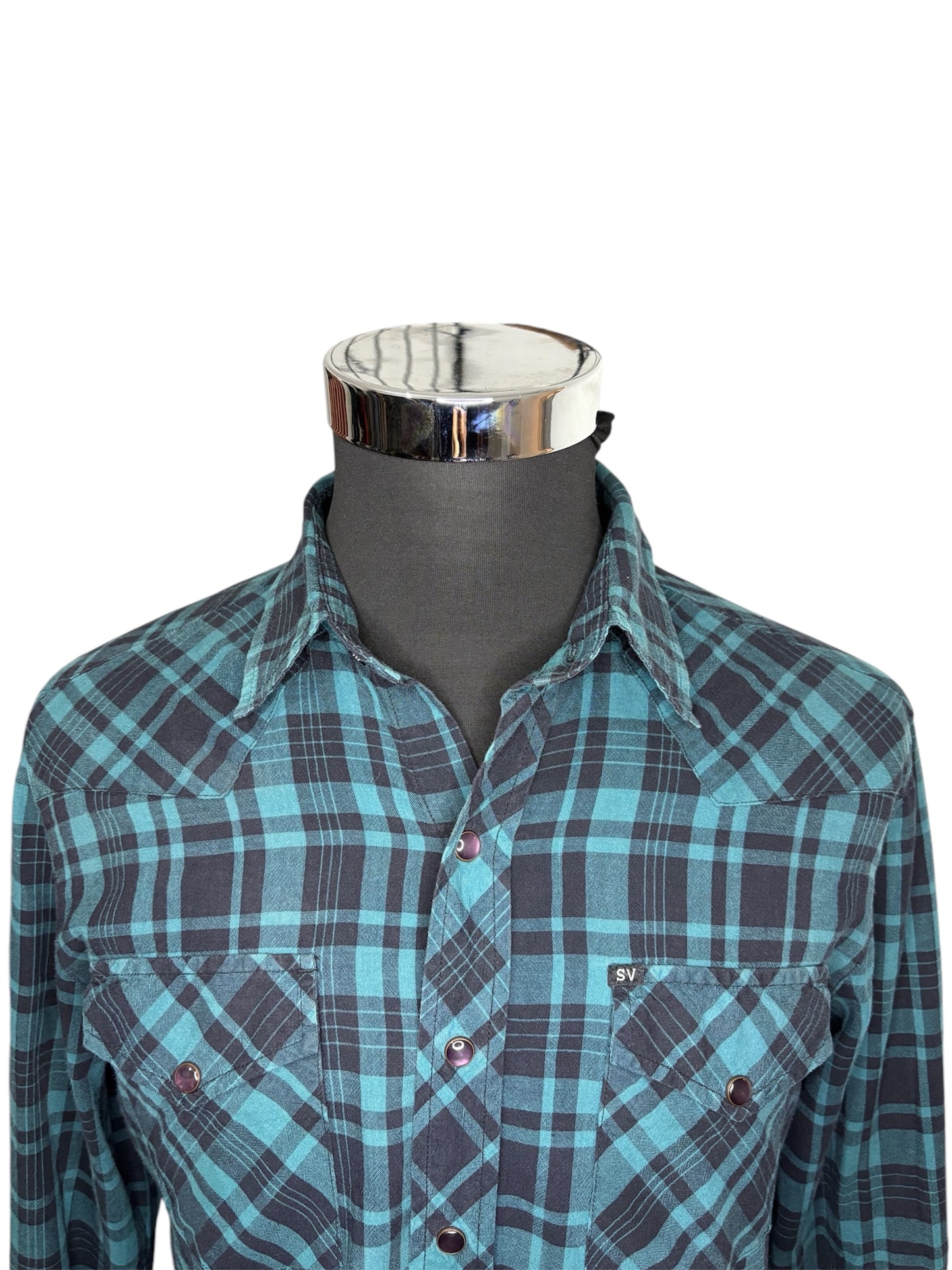 Camicia a Quadri Boscaiolo 80/90 Vintage -M-