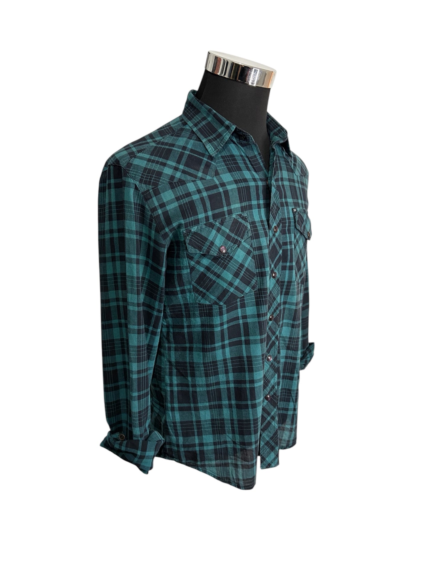 Camicia a Quadri Boscaiolo 80/90 Vintage -M-