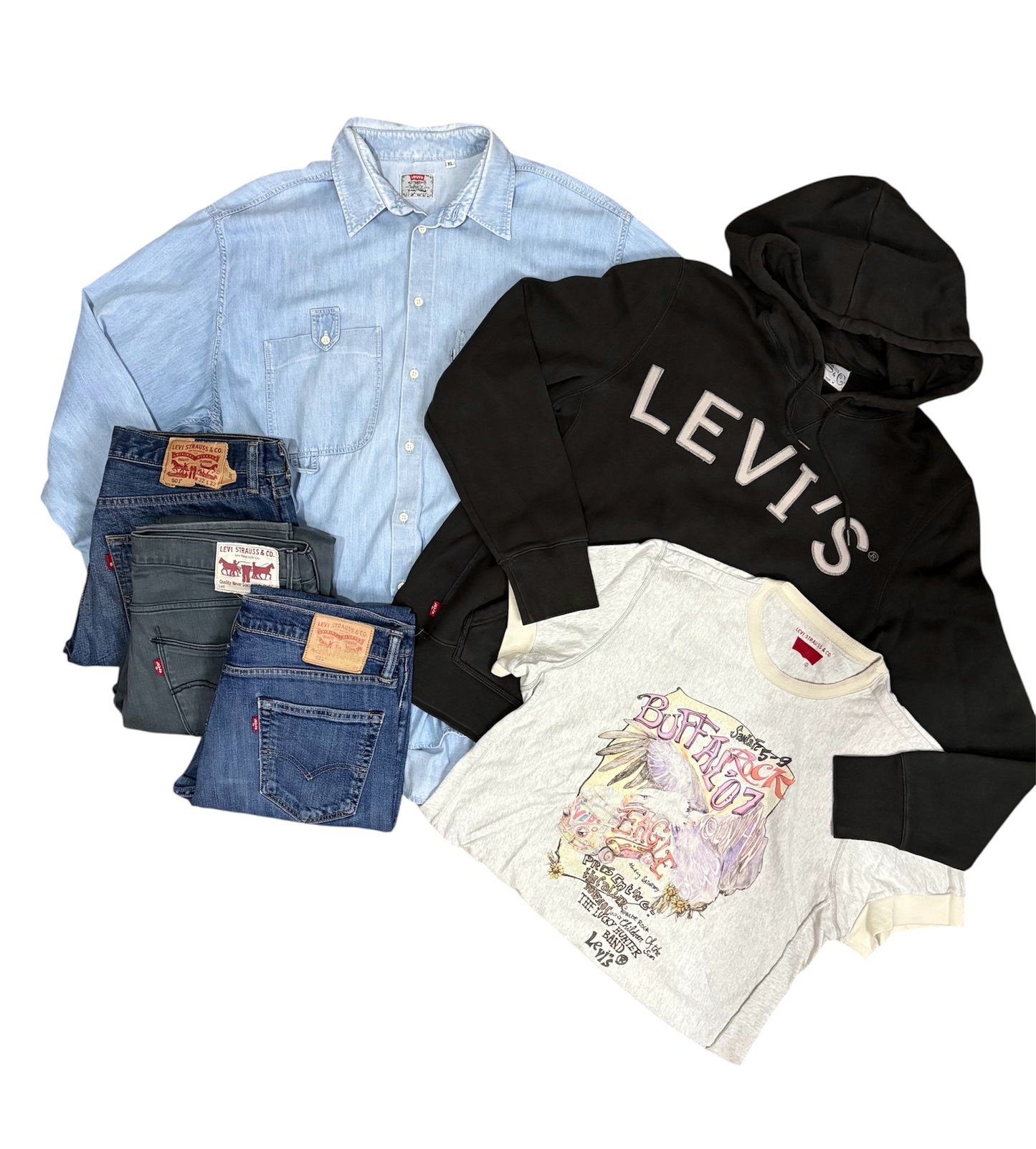 LEVI’S BOX - 6 CAPI ORIGINALI VINTAGE