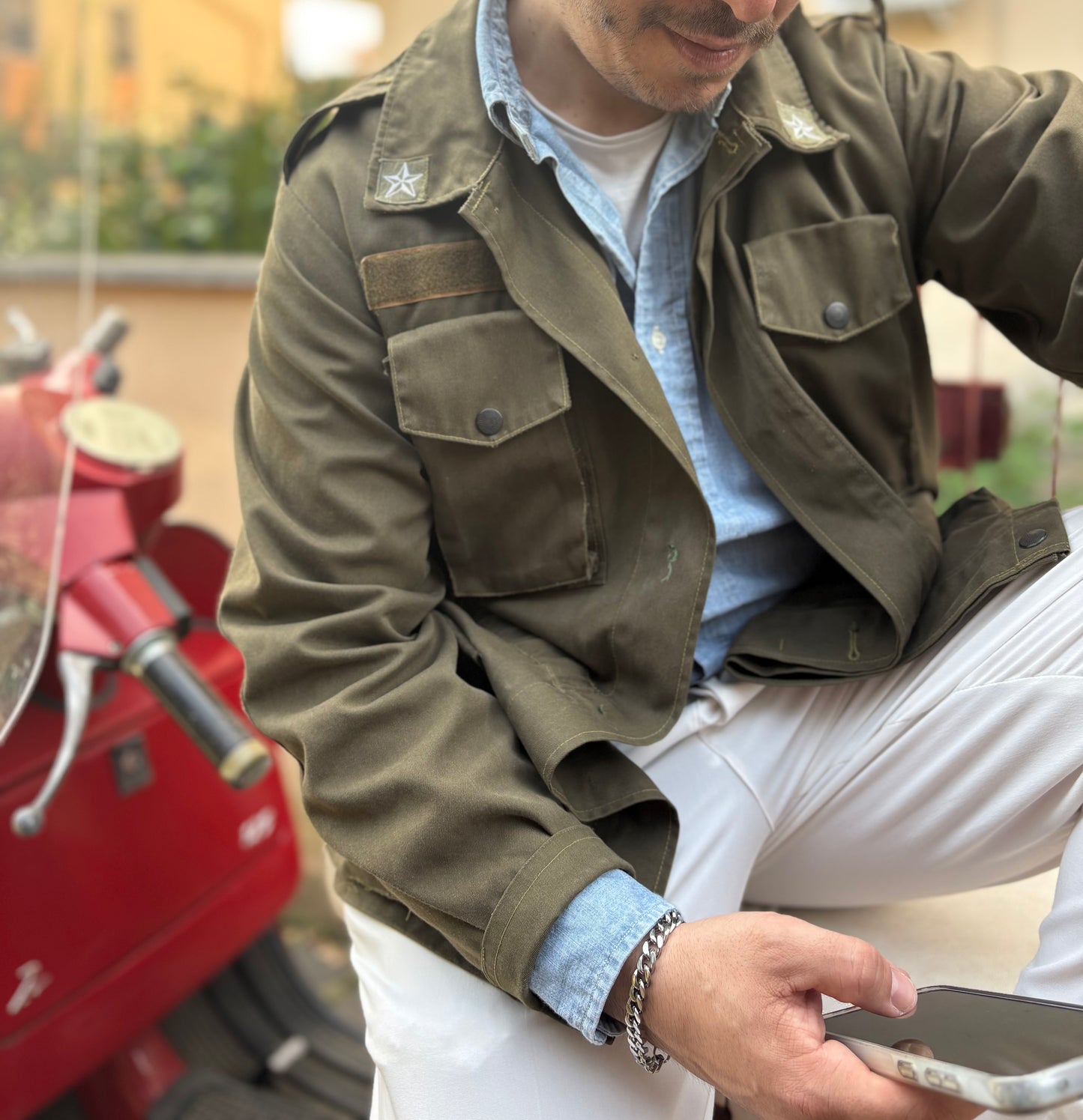 Field Jacket Esercito Italiano Roma anni 80’ - M/L -