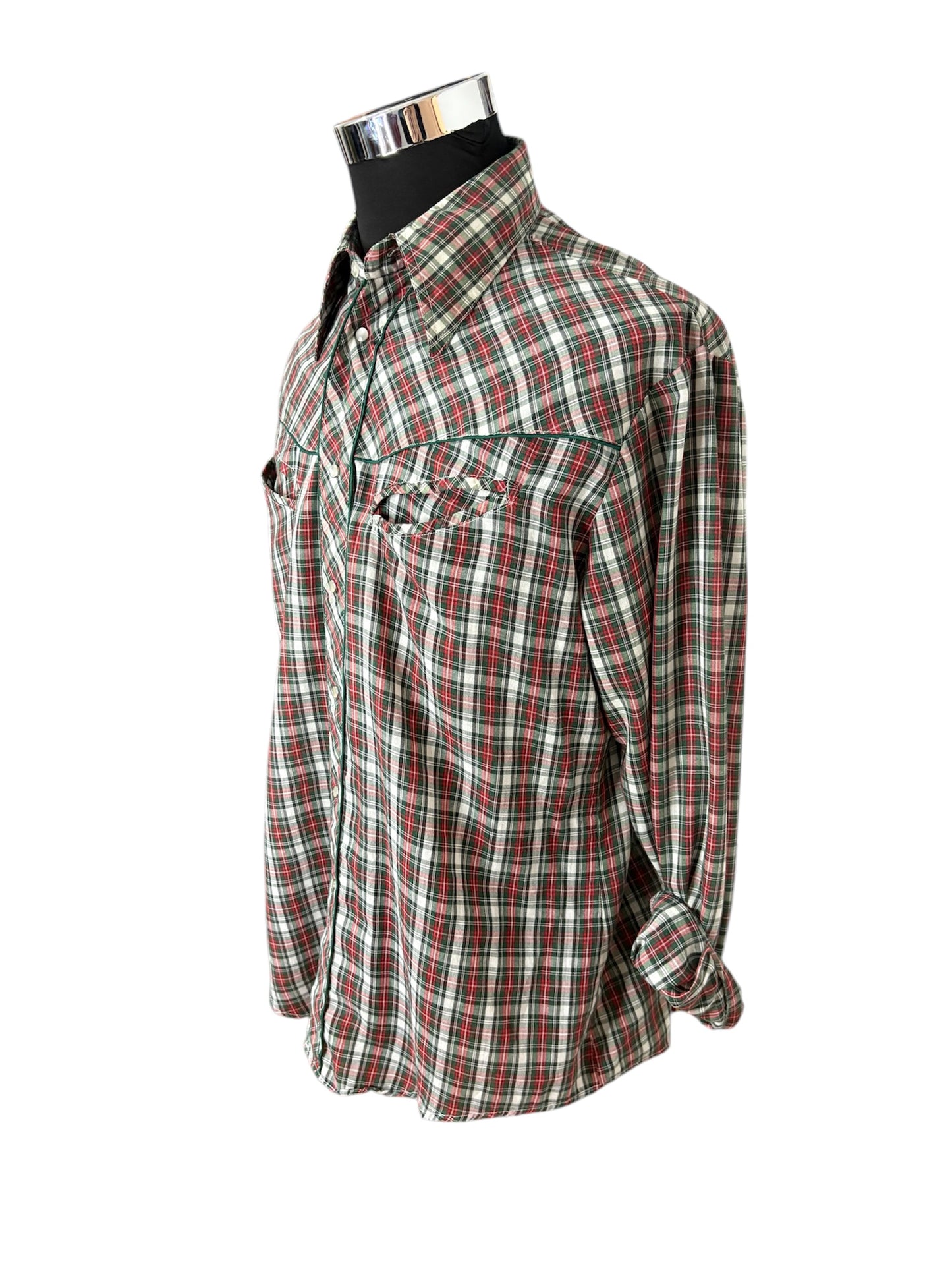 Camicia a Quadri Western 80/90 -M-