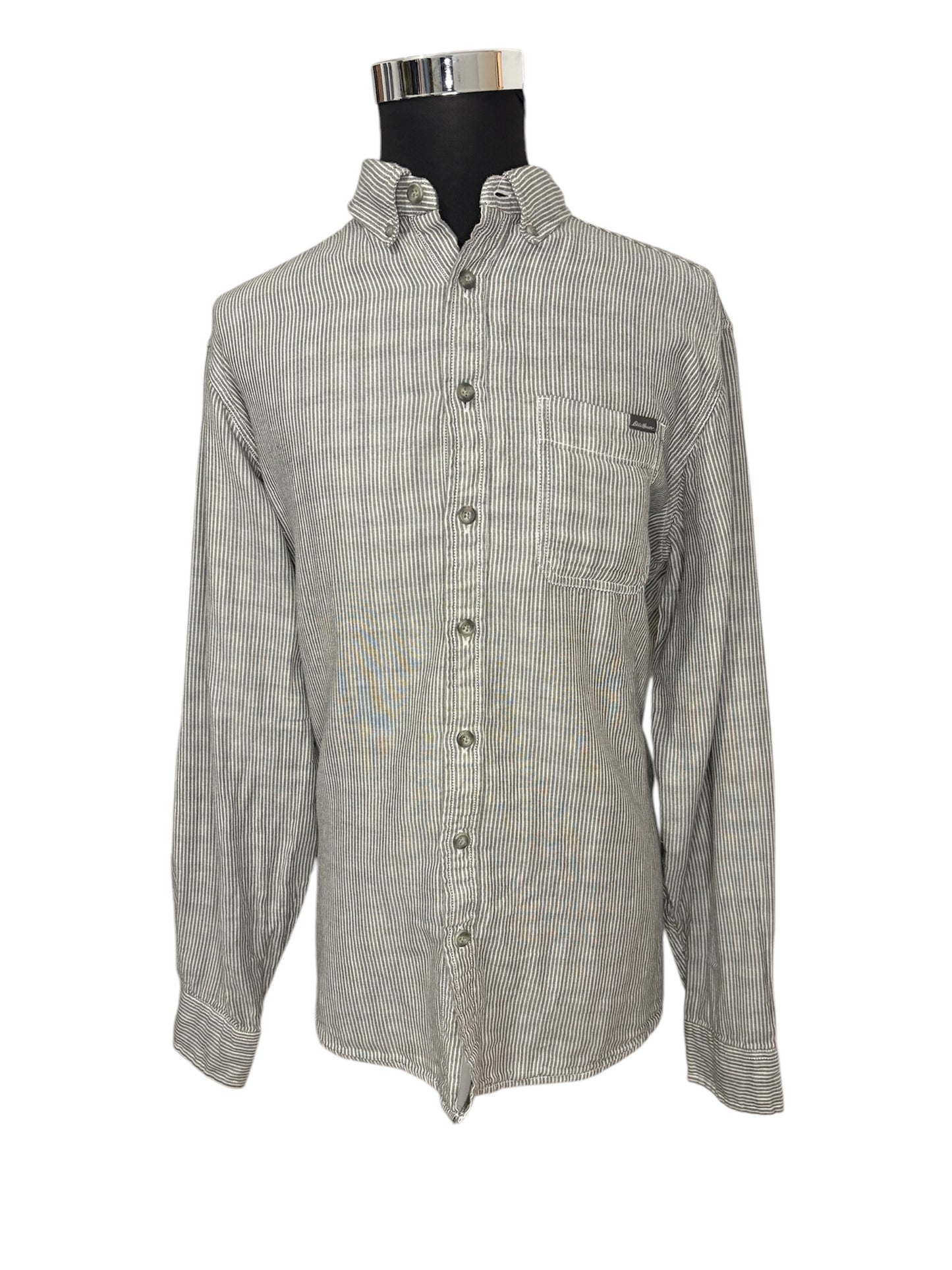 Camicia a Righe 80/90 Vintage -XL-