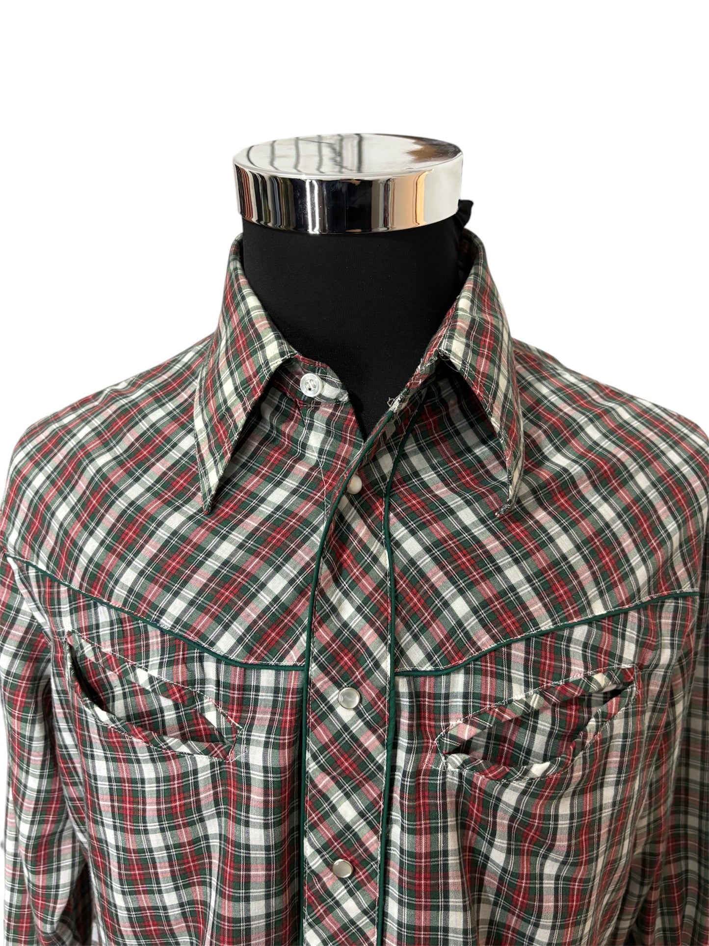 Camicia a Quadri Western 80/90 -M-