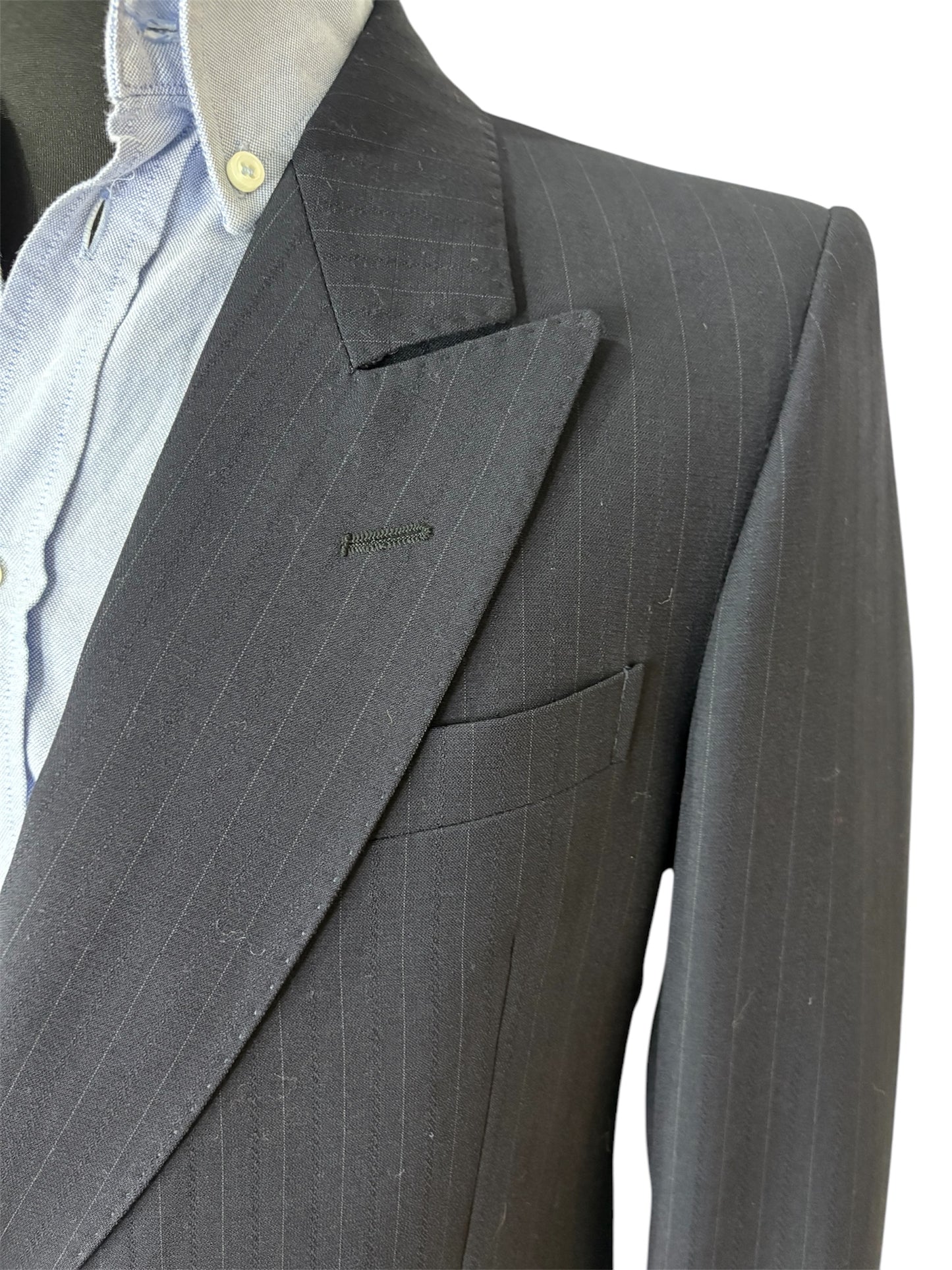 Giacca Doppio Petto Gessata 80/90 -M-