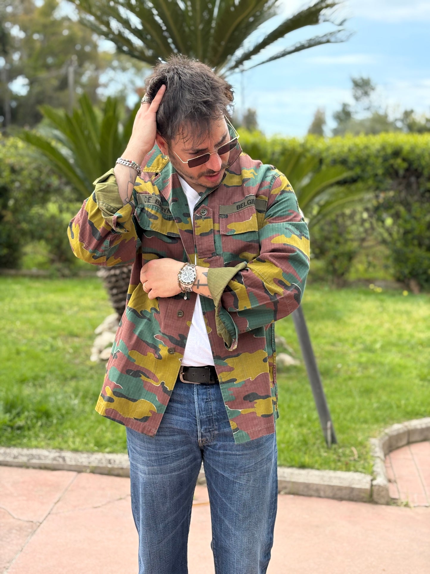 Camicia Jigsaw M90 Esercito Belga - M/L -