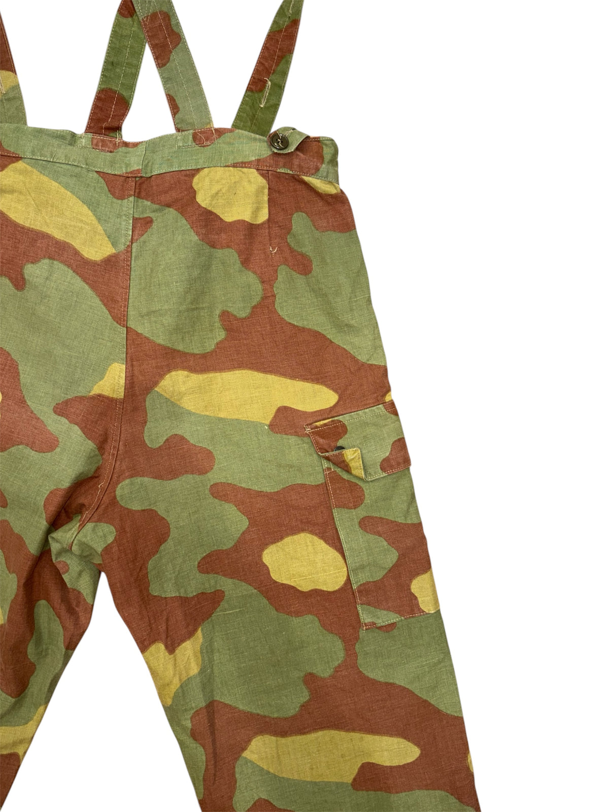 Pantaloni Salopette M29 Telo Mimetico Esercito Italiano 60’s – San Marco Camo - M/L -