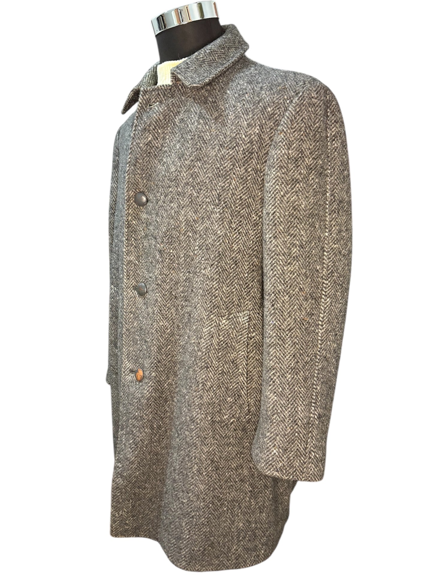 Cappotto in Pura Lana Vergine 80’s