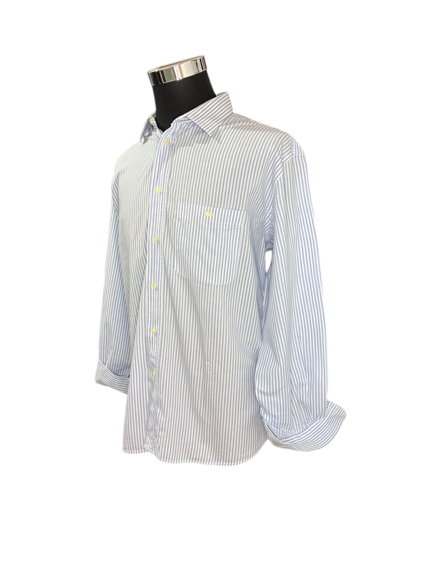 Camicia a Righe 80/90 Vintage -L-