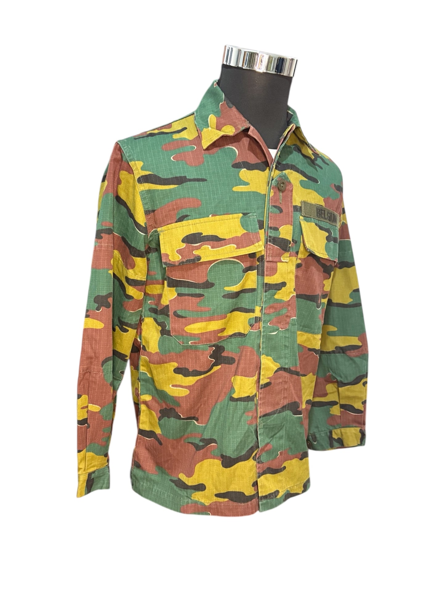 Camicia Jigsaw M90 Cropped Esercito Belga - S/M -