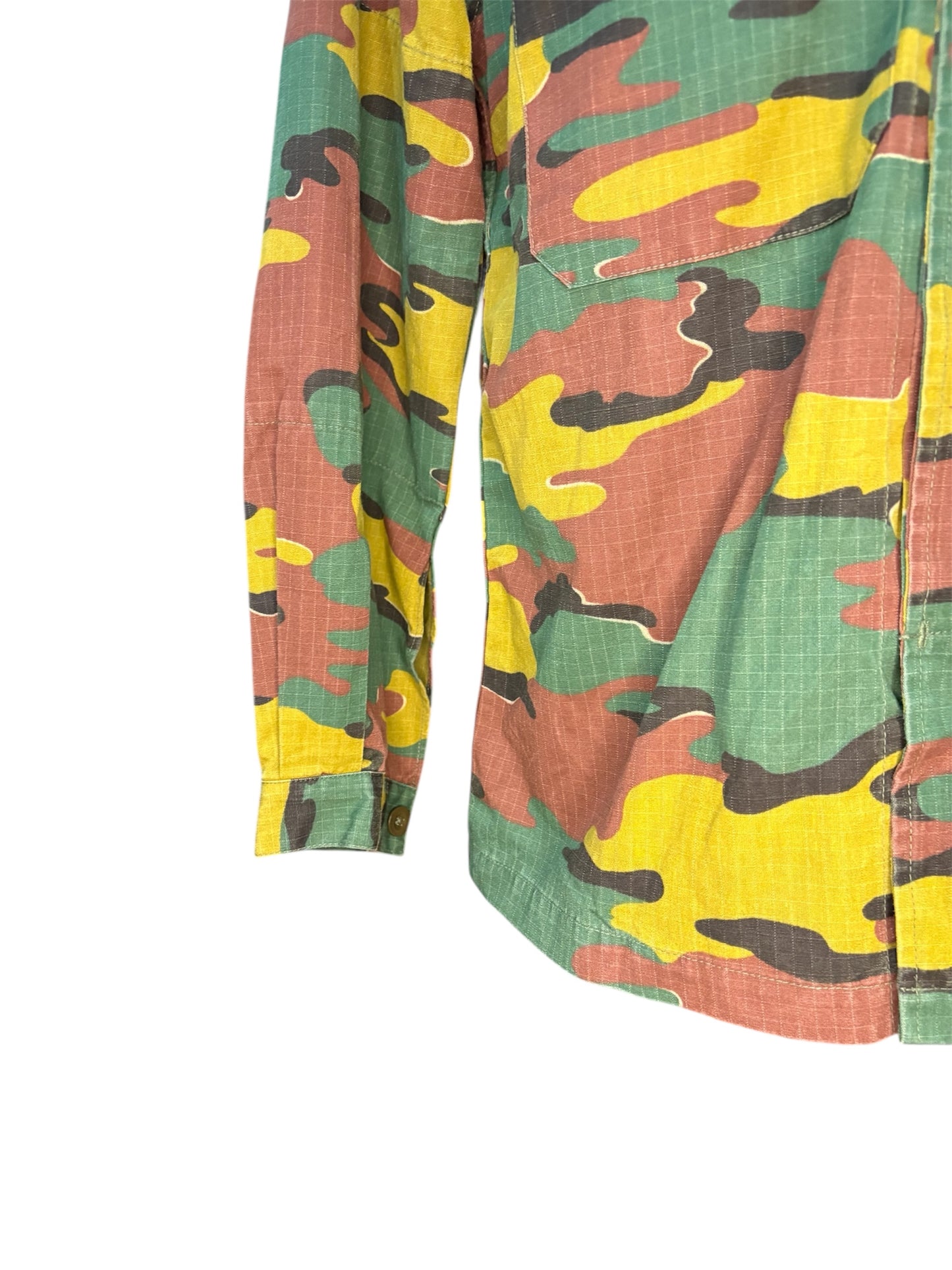 Camicia Jigsaw M90 Cropped Esercito Belga - S/M -