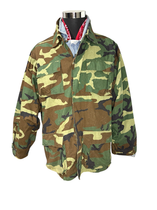Giacca Deadstock Woodland U.S. Army -L/XL-