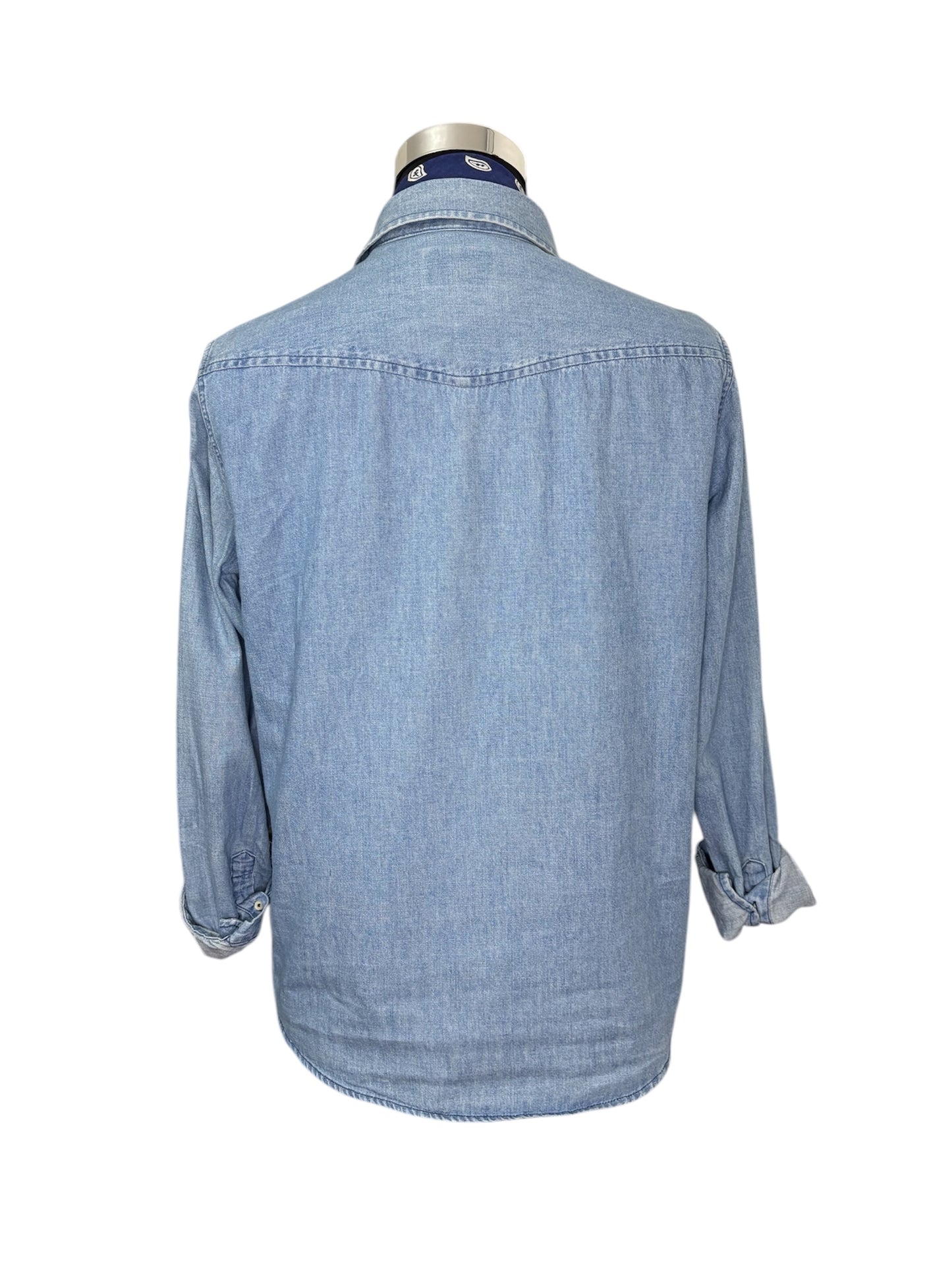 Camicia Jeans Western 80/90 Vintage - M-