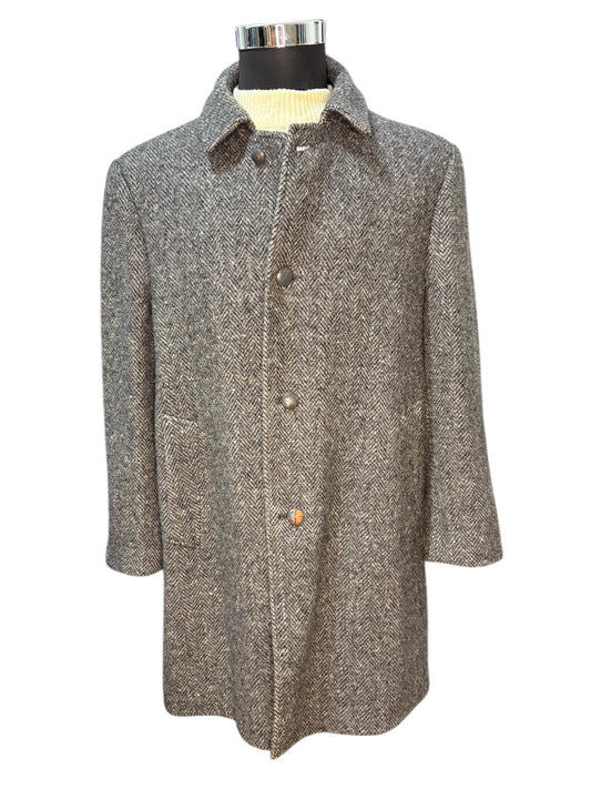 Cappotto in Pura Lana Vergine 80’s