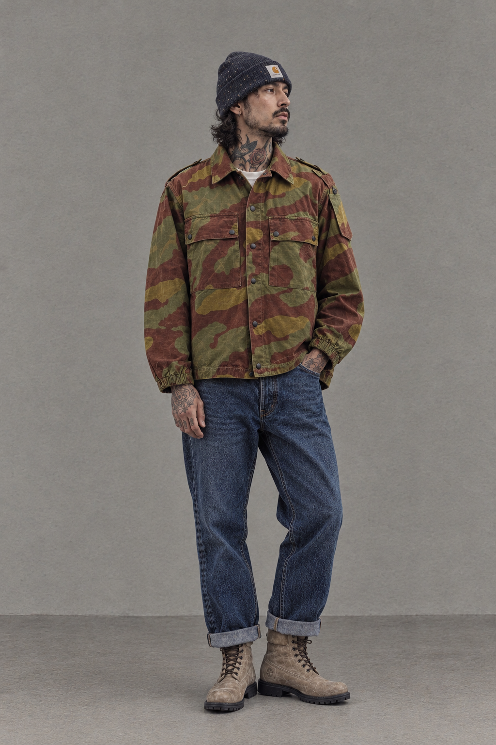 Giacca M29 Telo Mimetico Esercito Italiano 60’s – San Marco Camo
- M/L -