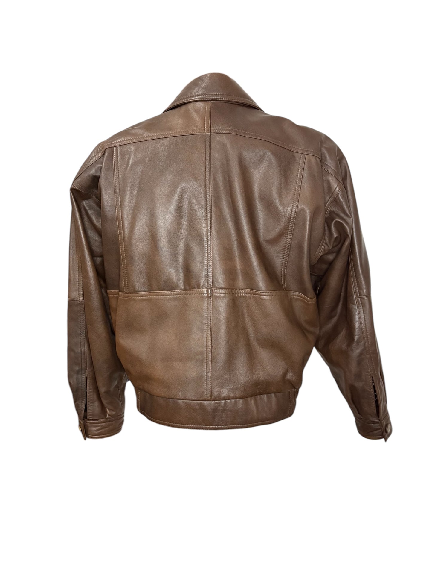 Giubbino Pelle 80/90 Vintage -M-