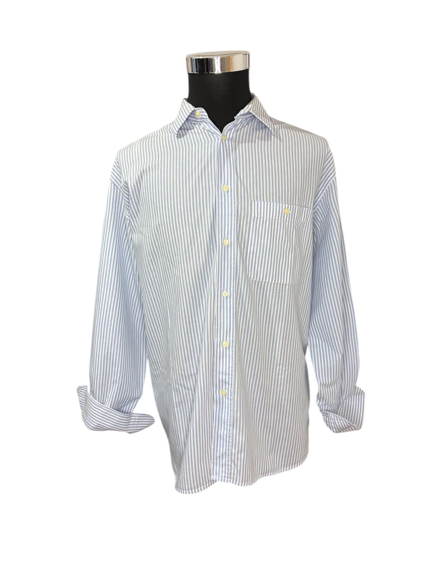 Camicia a Righe 80/90 Vintage -L-