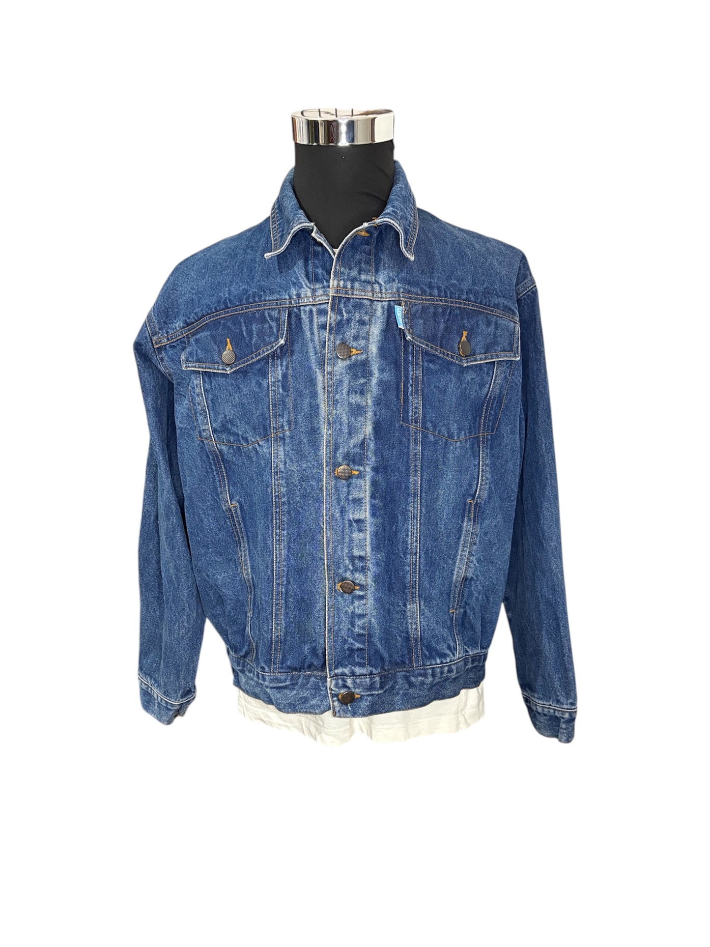 Giubbino Jeans 80/90 Vintage -M-