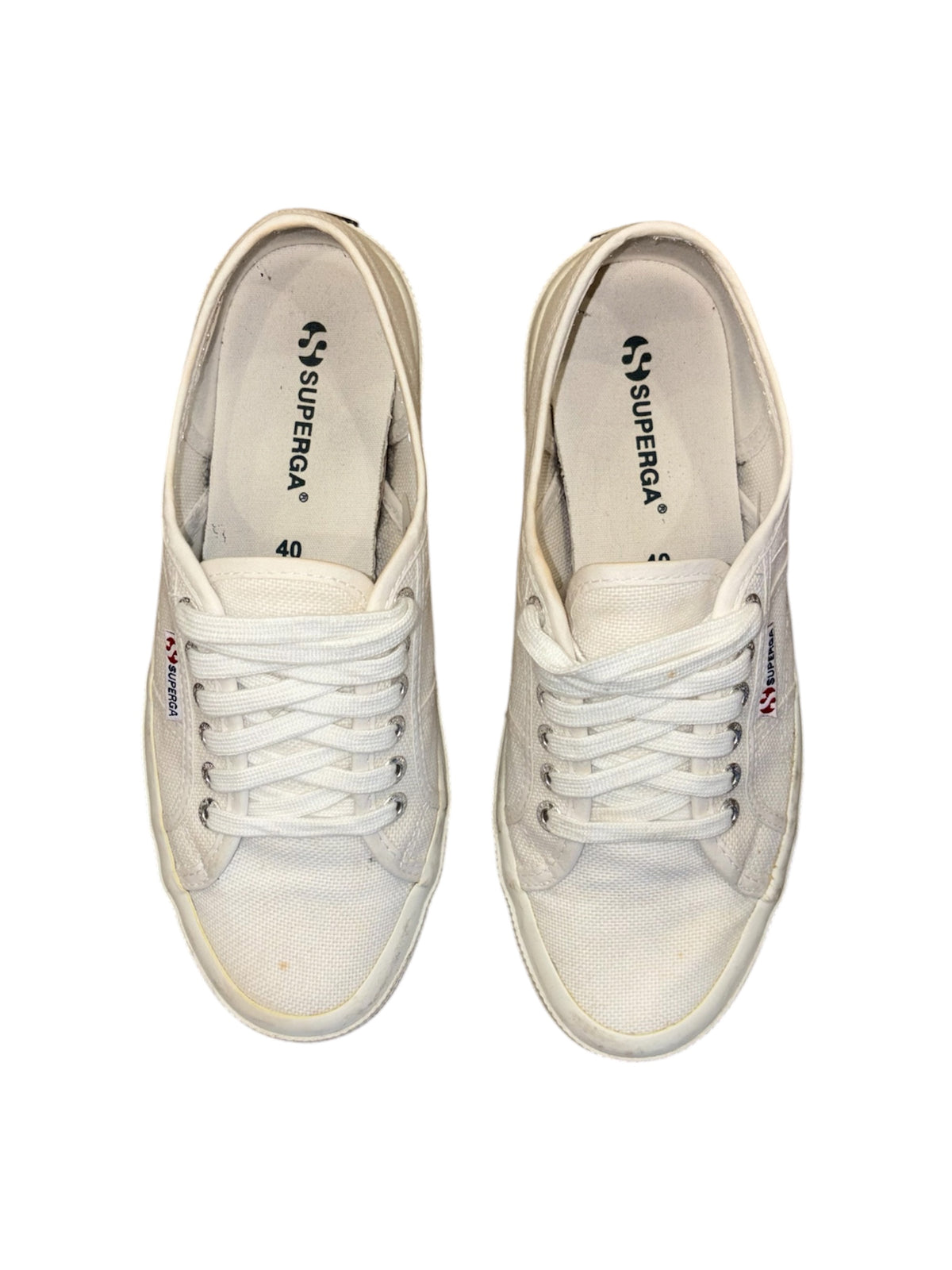 Superga Vintage 2750 Sneakers in Tela Bianca – EU 40
