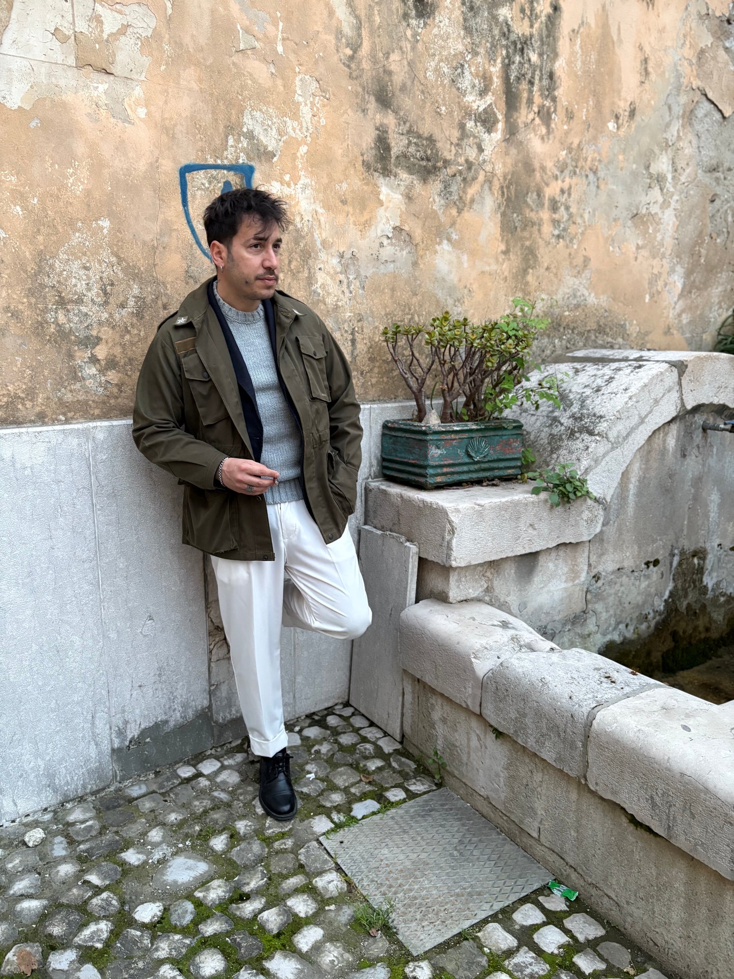 Field Jacket Esercito Italiano Roma anni 80’ - M/L -