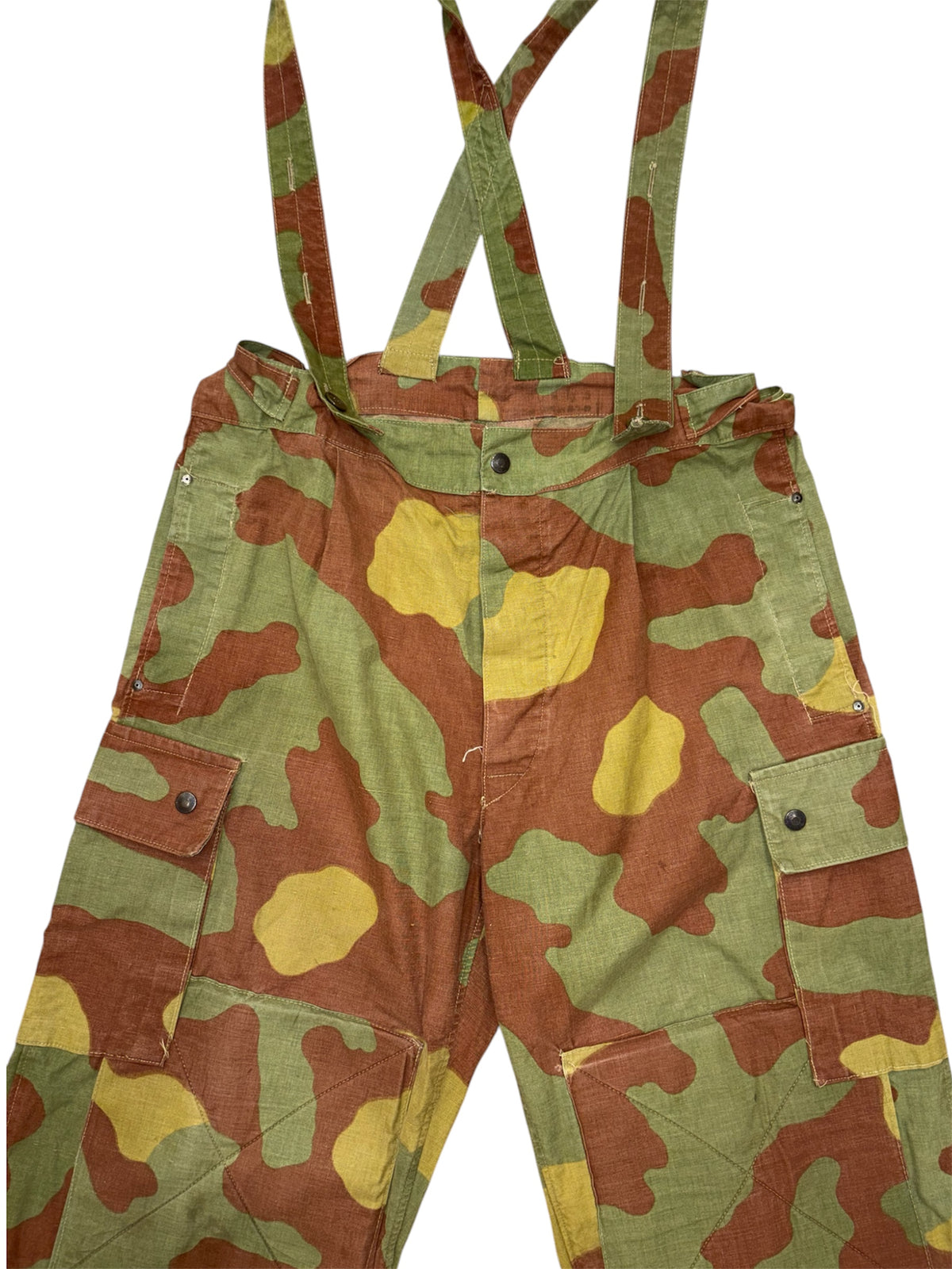 Pantaloni Salopette M29 Telo Mimetico Esercito Italiano 60’s – San Marco Camo - M/L -