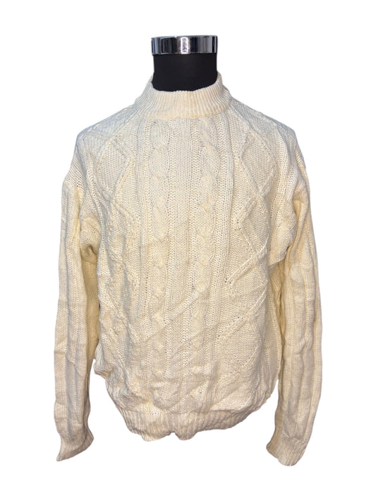 Maglione in Lana Fisherman Aran - M -