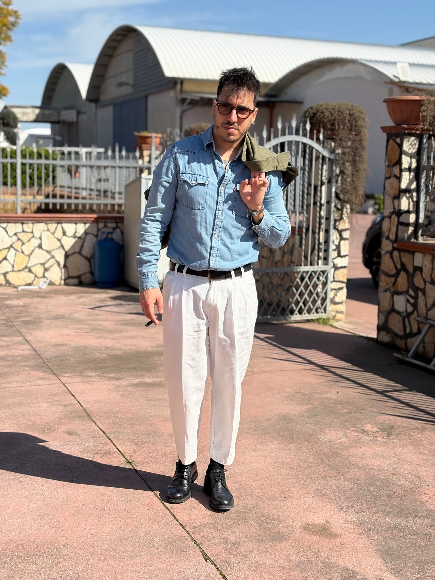 Camicia Levi’s Western 80/90 Vintage -M-