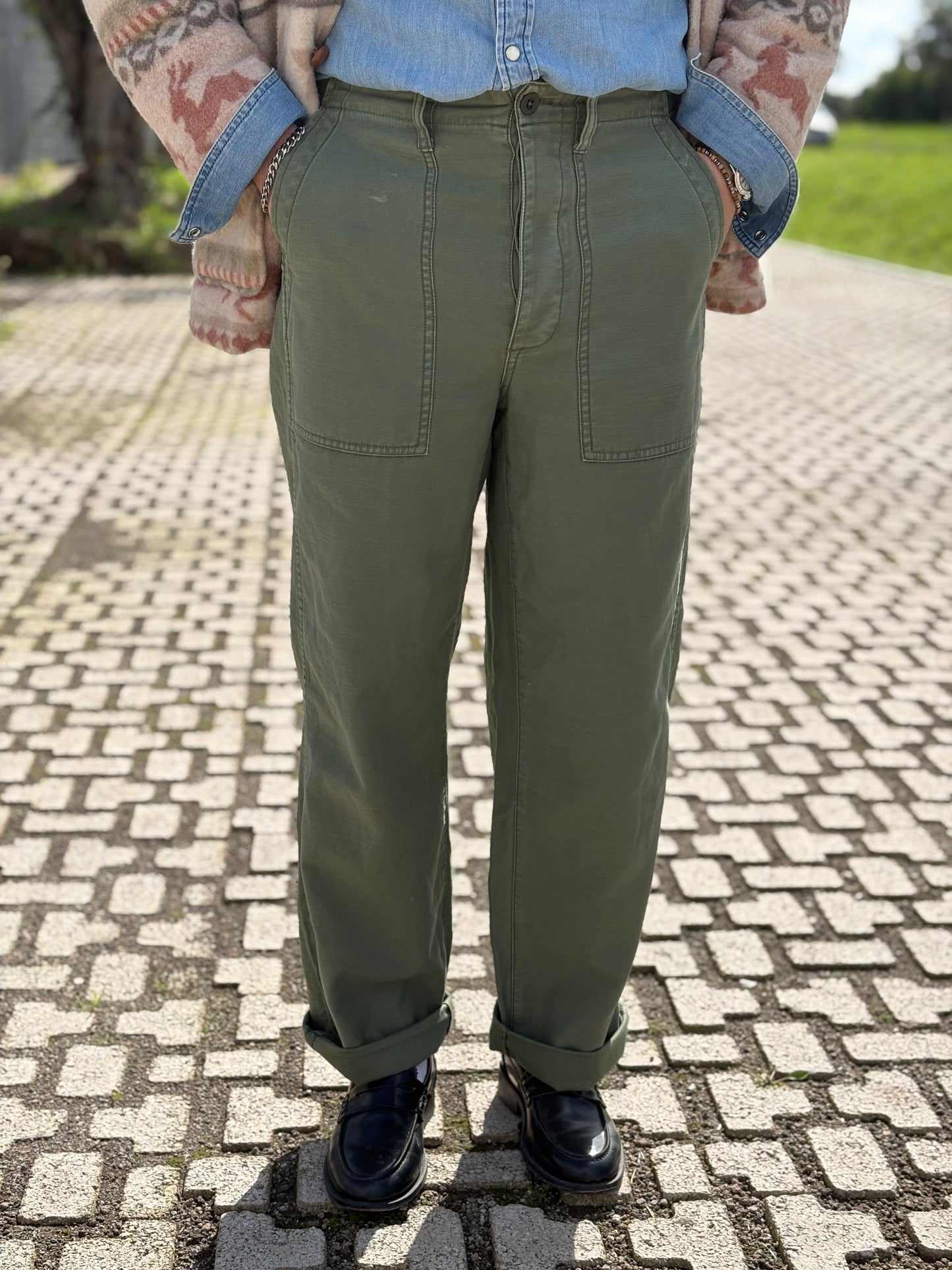 Pantalone U.S. Army Fatigue OG 107