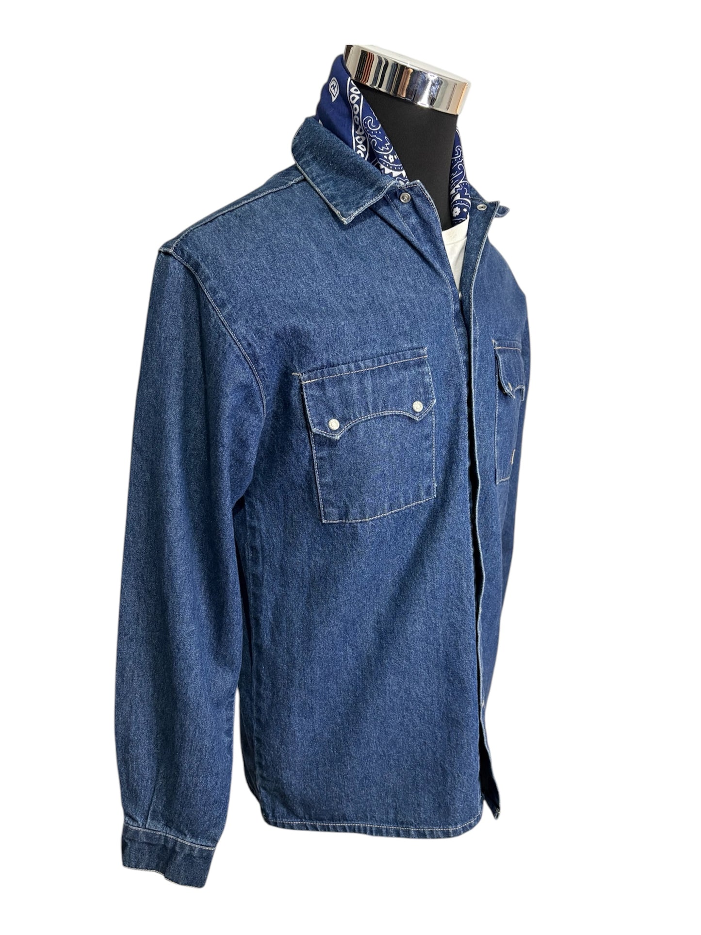 Camicia Jeans 80/90 Vintage - M -