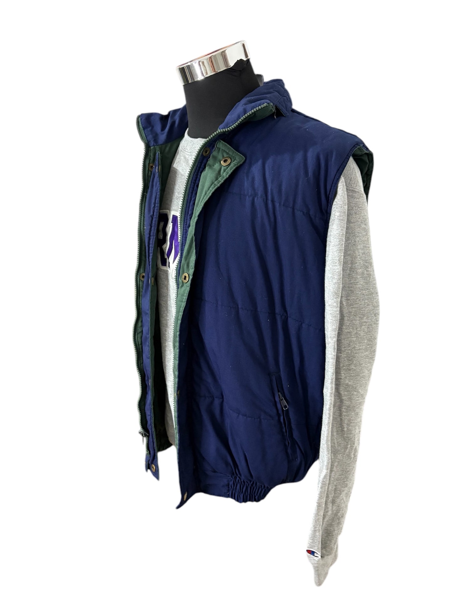 Gilet Imbottito Double Face 80/90 Vintage -M/L-