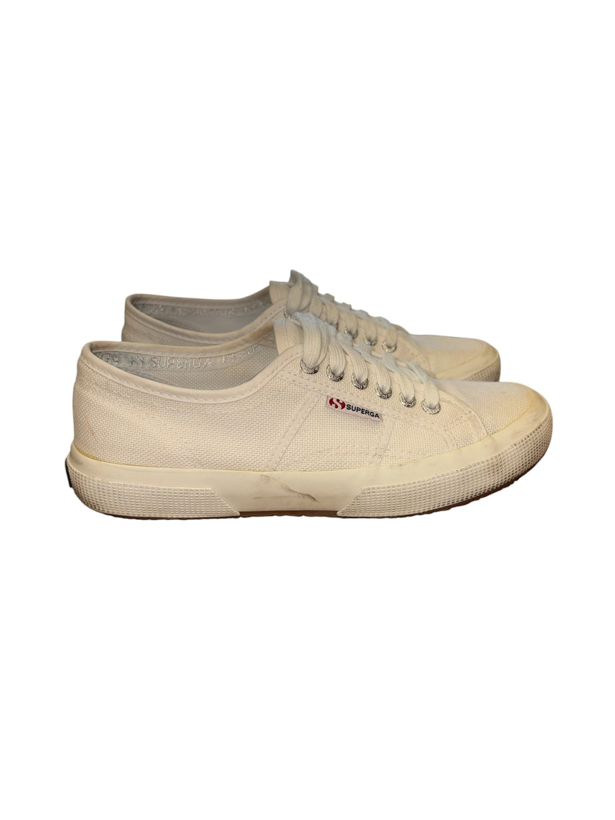 Superga Vintage 2750 Sneakers in Tela Bianca – EU 40