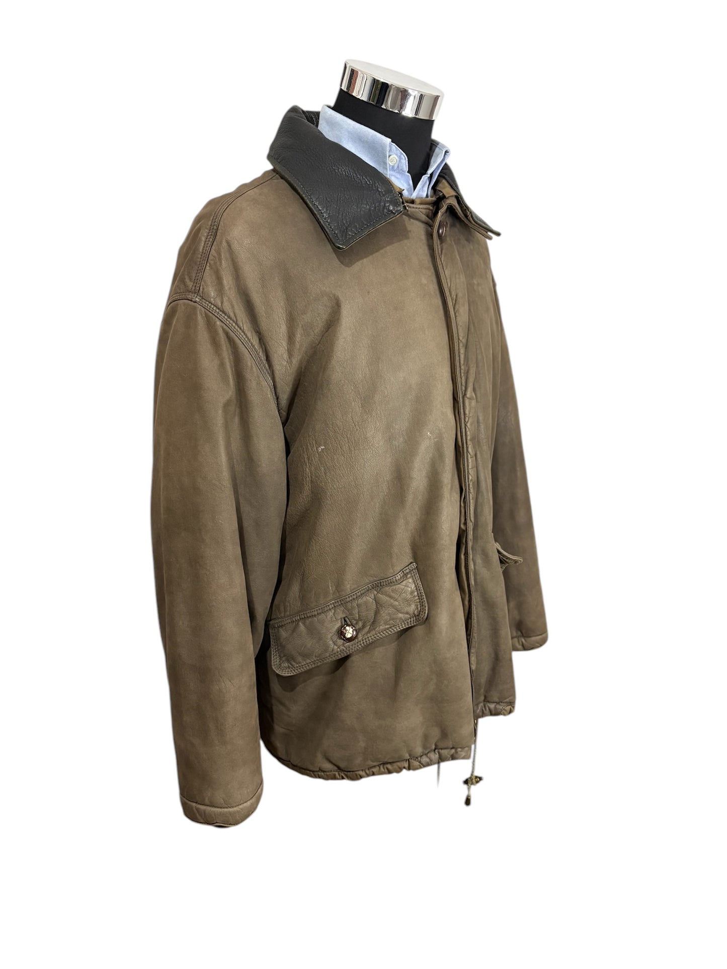 Giubbino Pelle Formale 80/90 Vintage