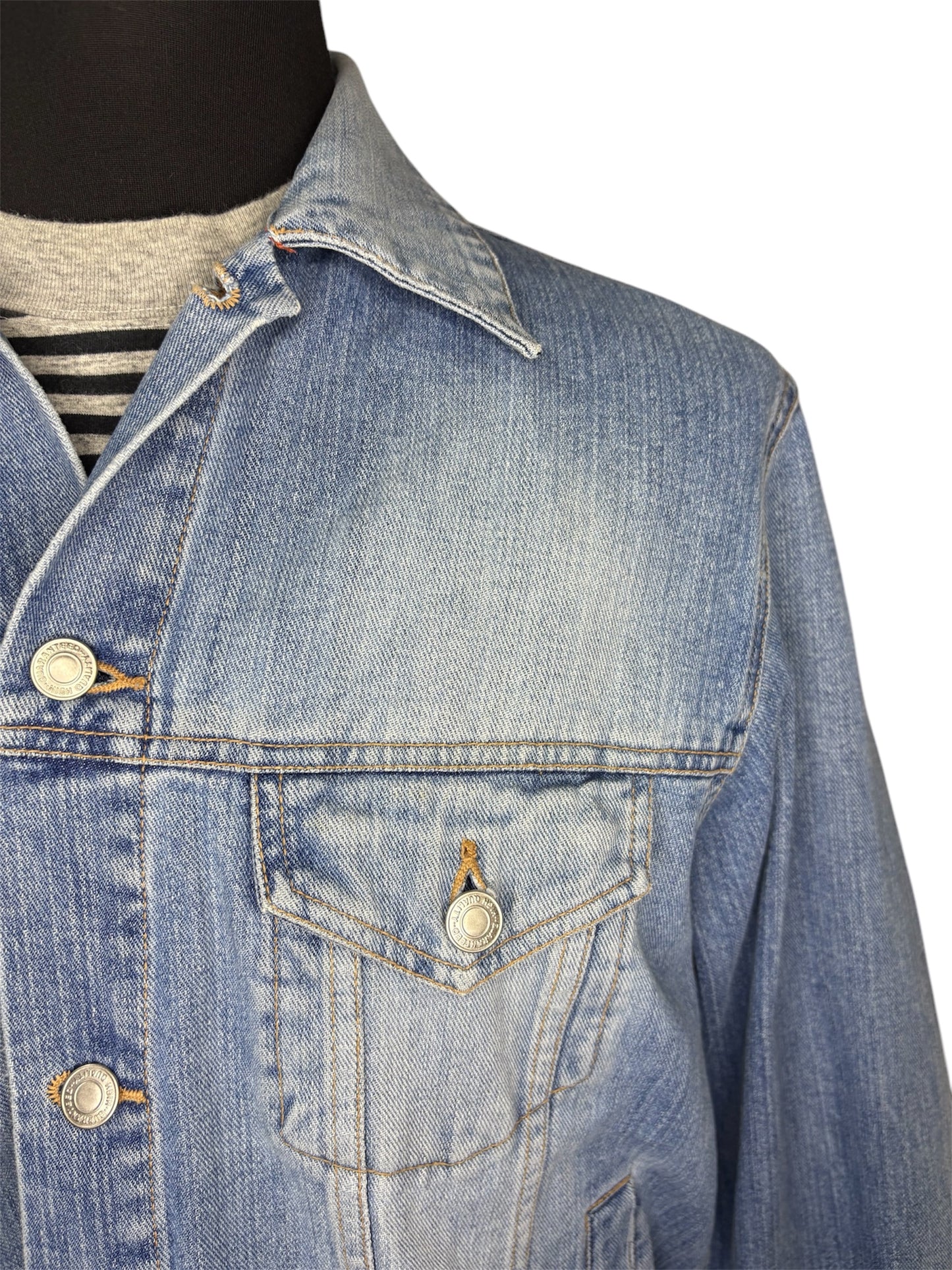 Giubbino Jeans 80/90 Vintage -L-