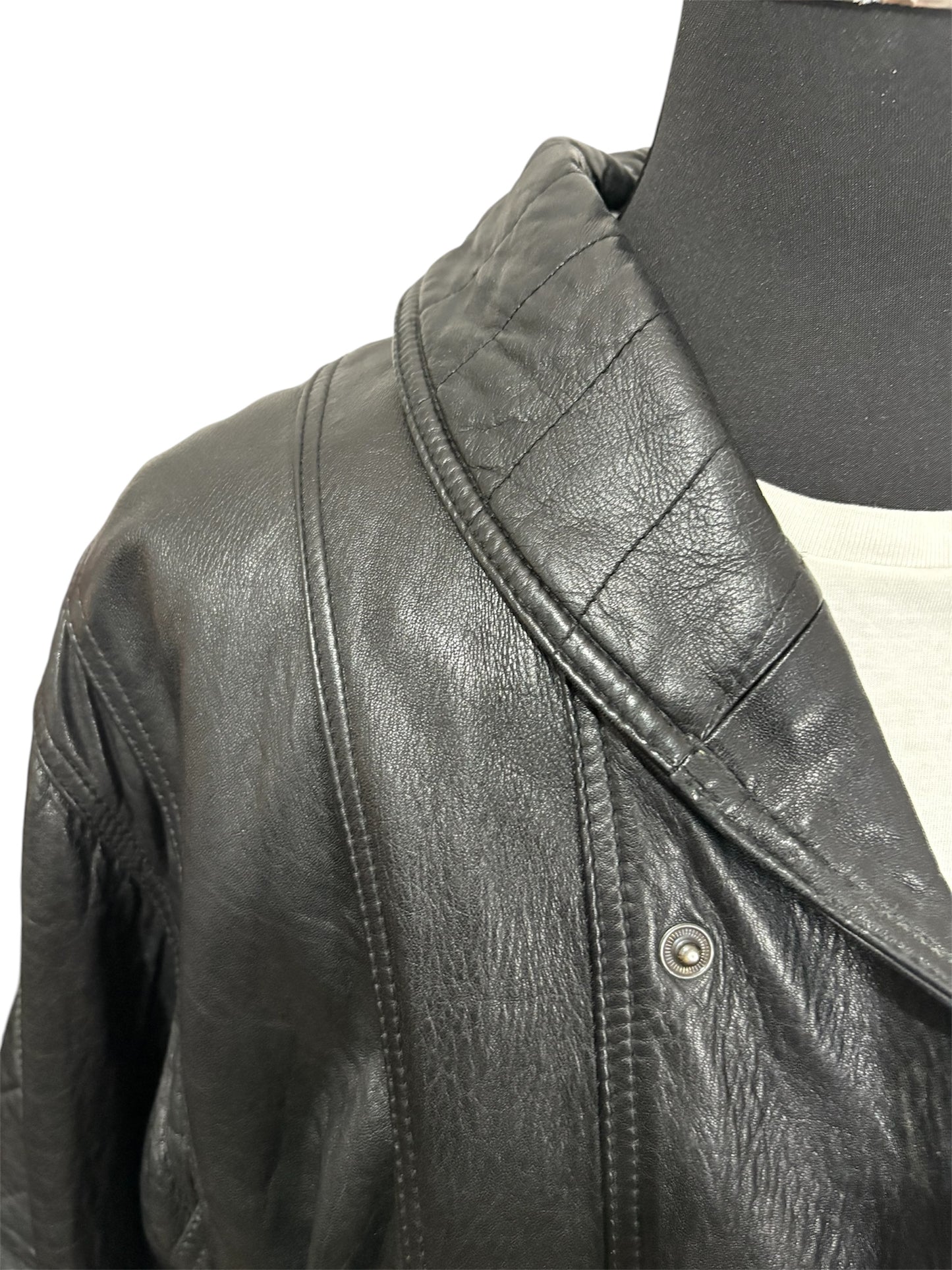 Giubbino pelle 80/90 Vintage -M/L-