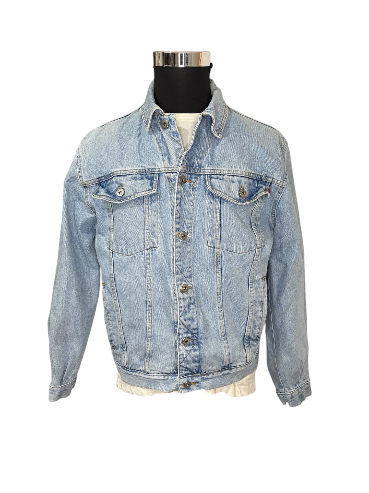 Giubbino Jeans 80/90 Vintage -M-