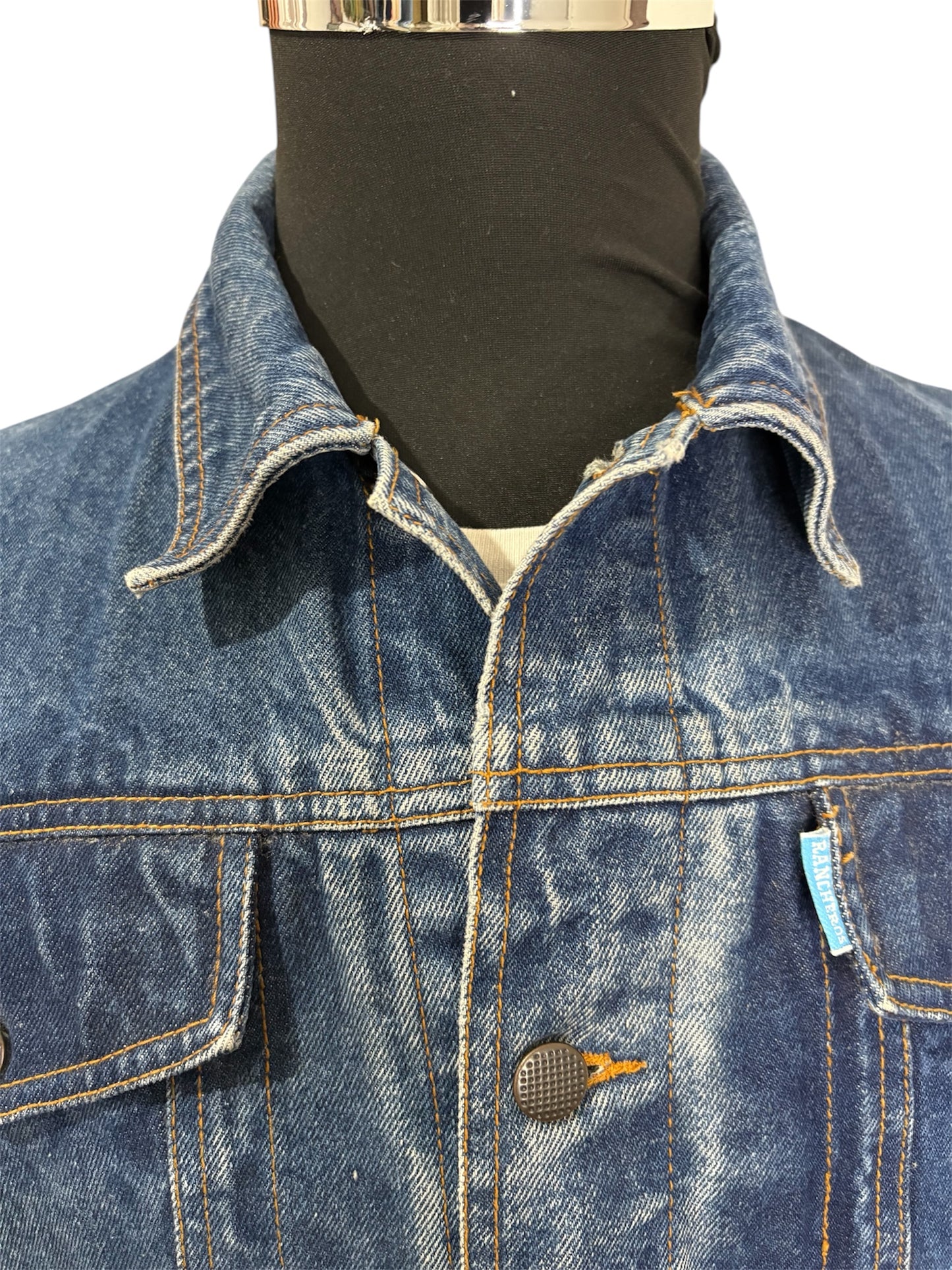 Giubbino Jeans 80/90 Vintage -M-