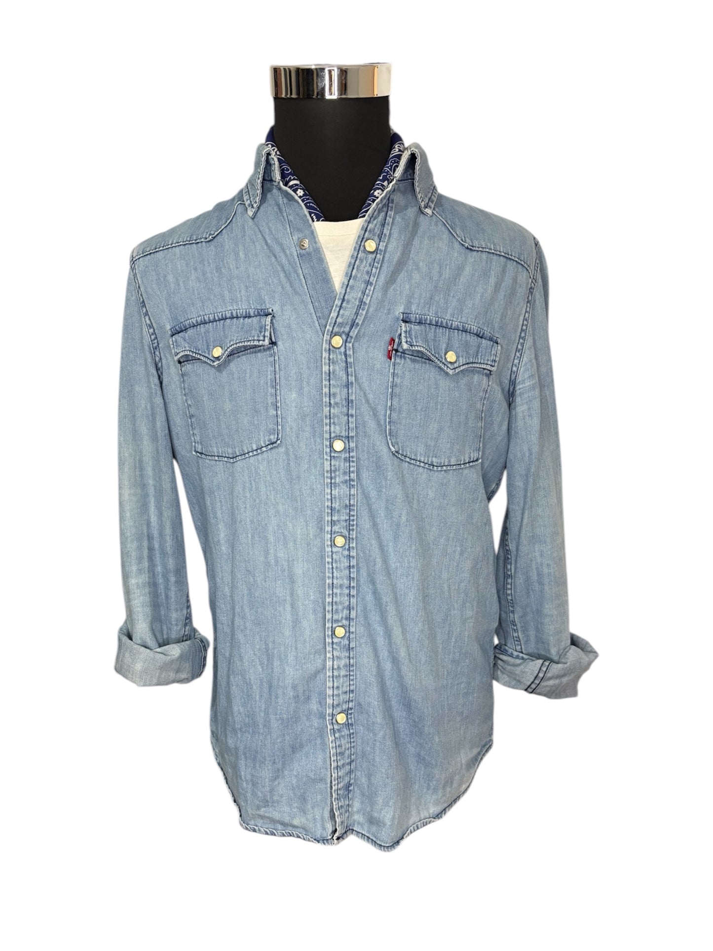 Camicia Levi’s Western 80/90 Vintage -M-