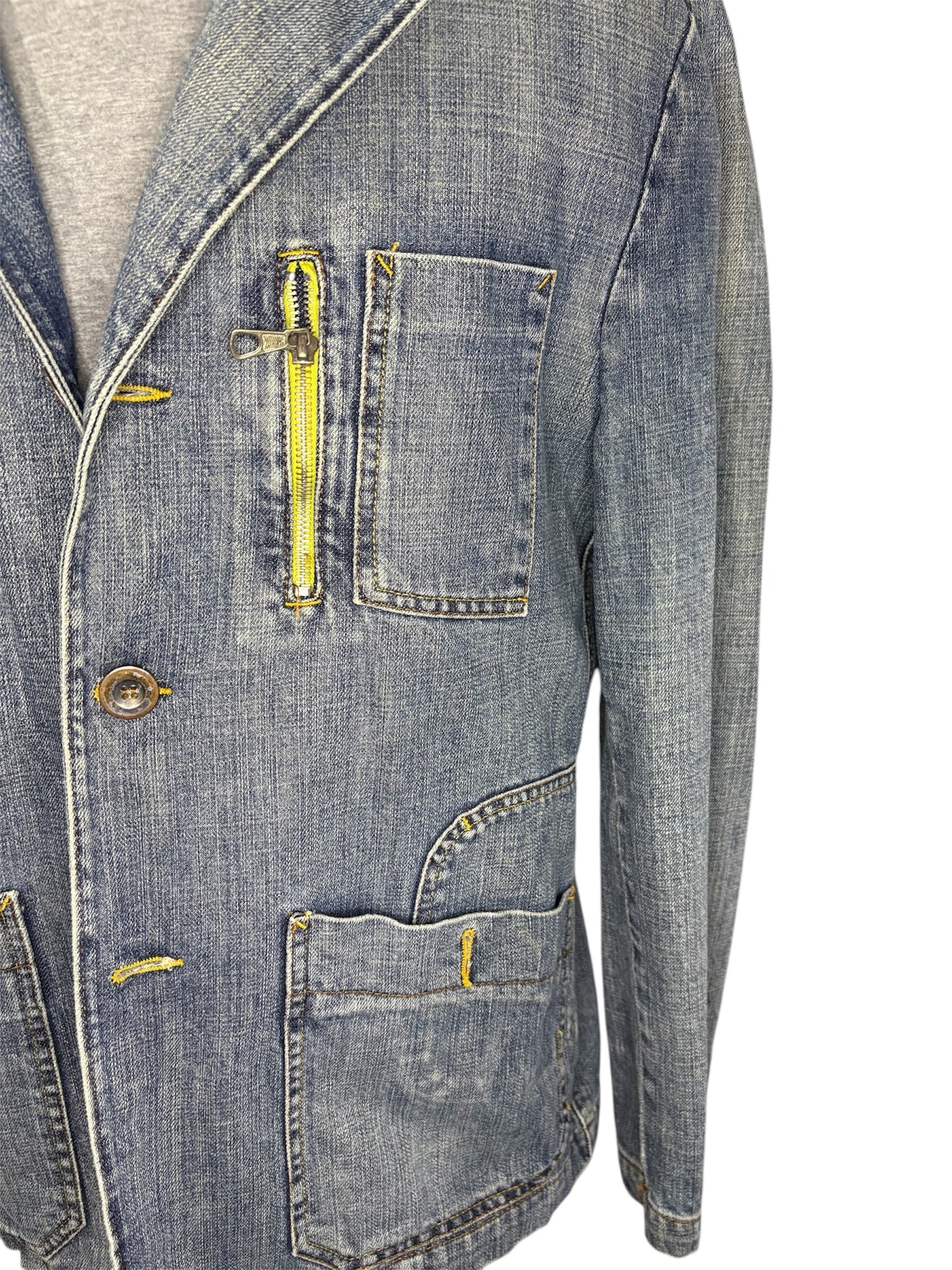 Giacca Denim 80/90 -XL-