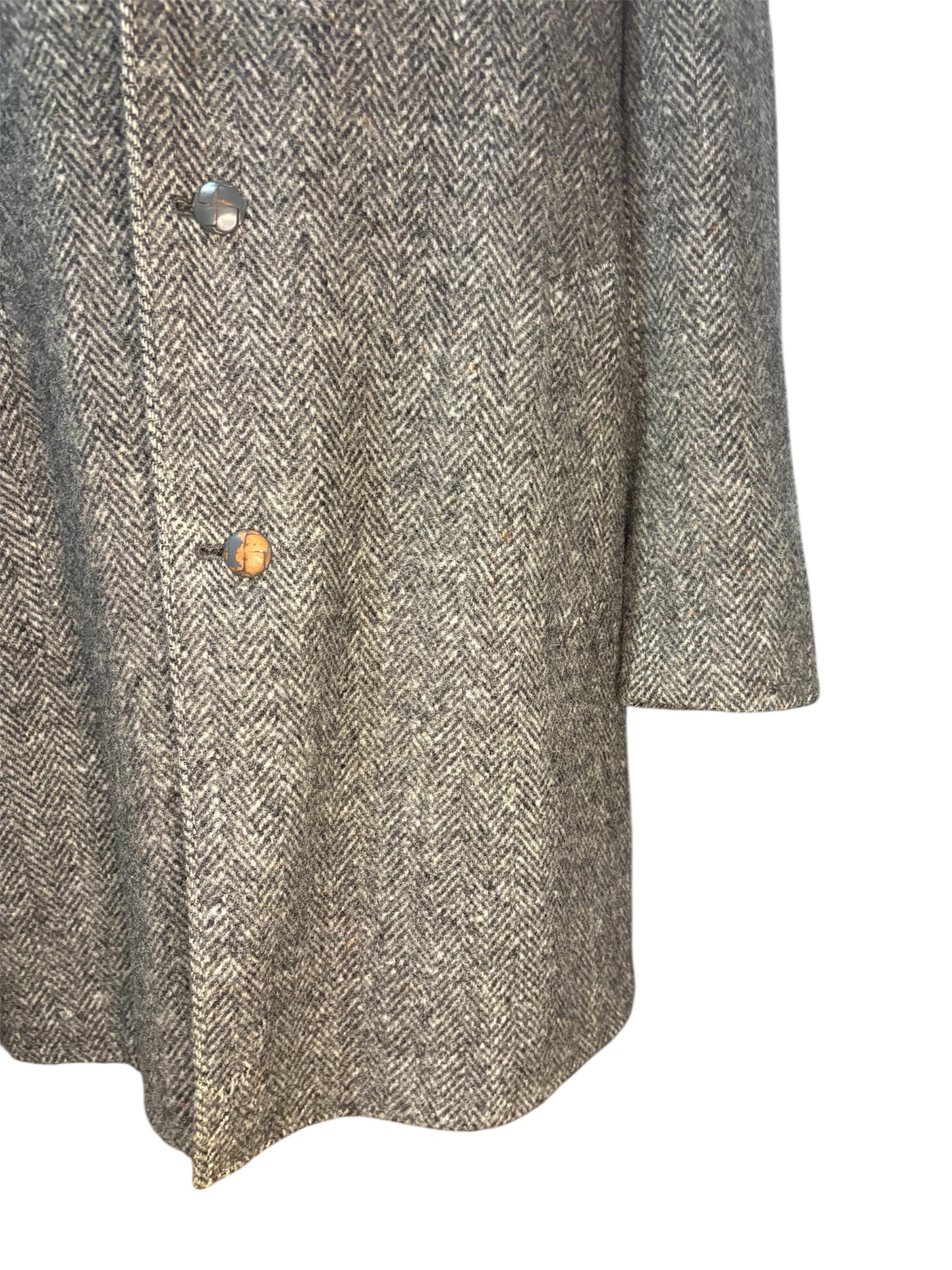 Cappotto in Pura Lana Vergine 80’s