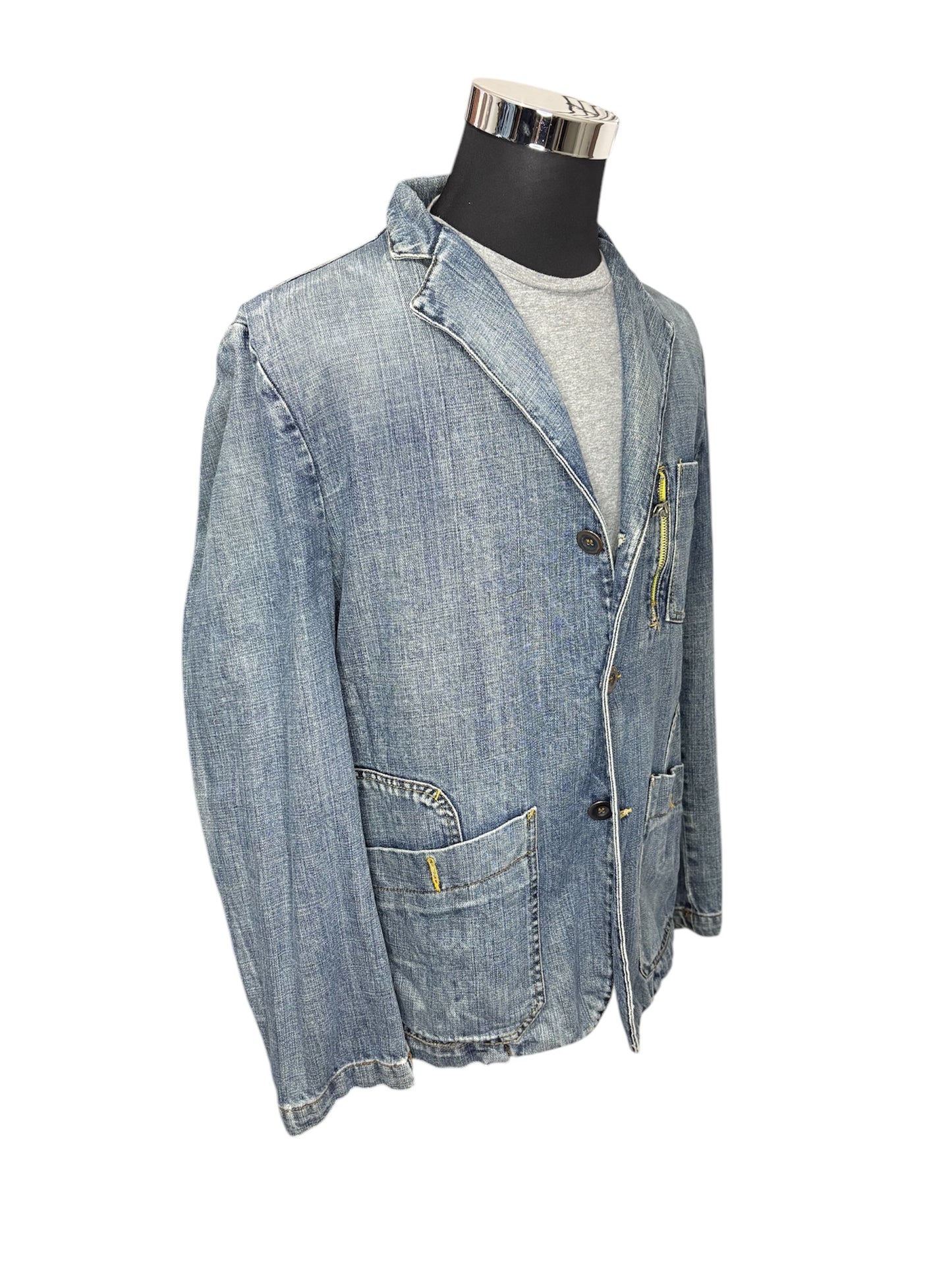 Giacca Denim 80/90 -XL-