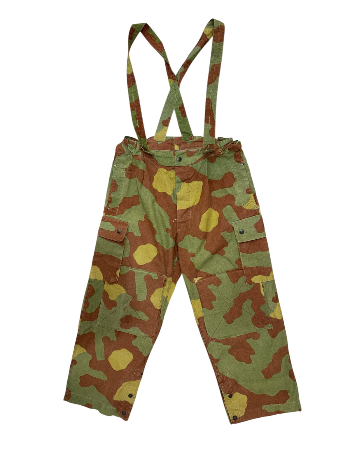 Pantaloni Salopette M29 Telo Mimetico Esercito Italiano 60’s – San Marco Camo - M/L -