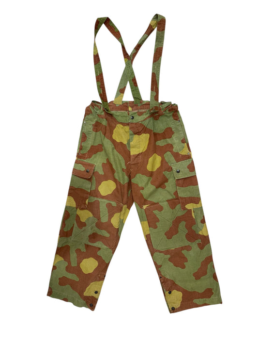 Pantaloni Salopette M29 Telo Mimetico Esercito Italiano 60’s – San Marco Camo - M/L -