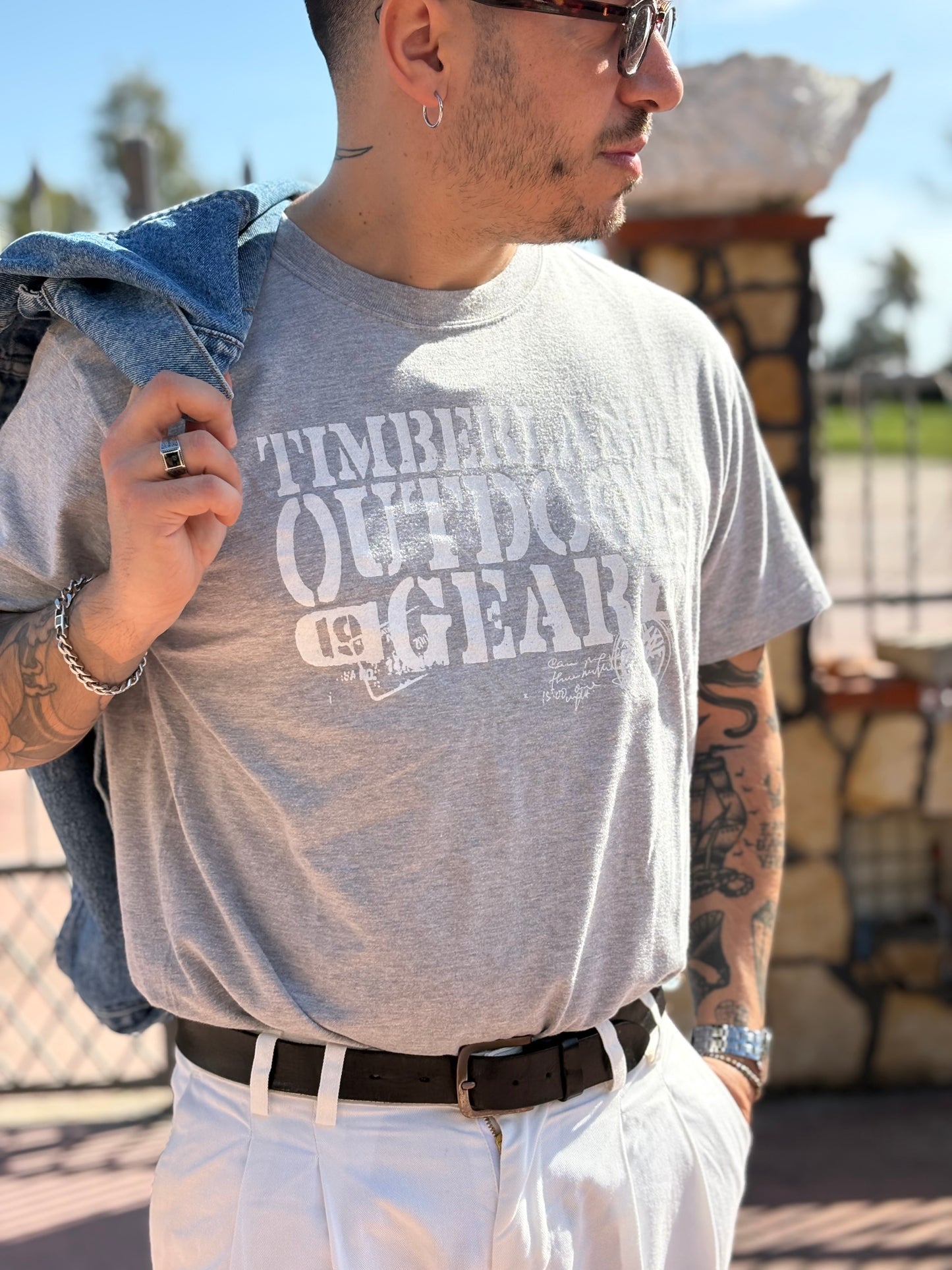 T-shirt Timberland 80/90 -L-