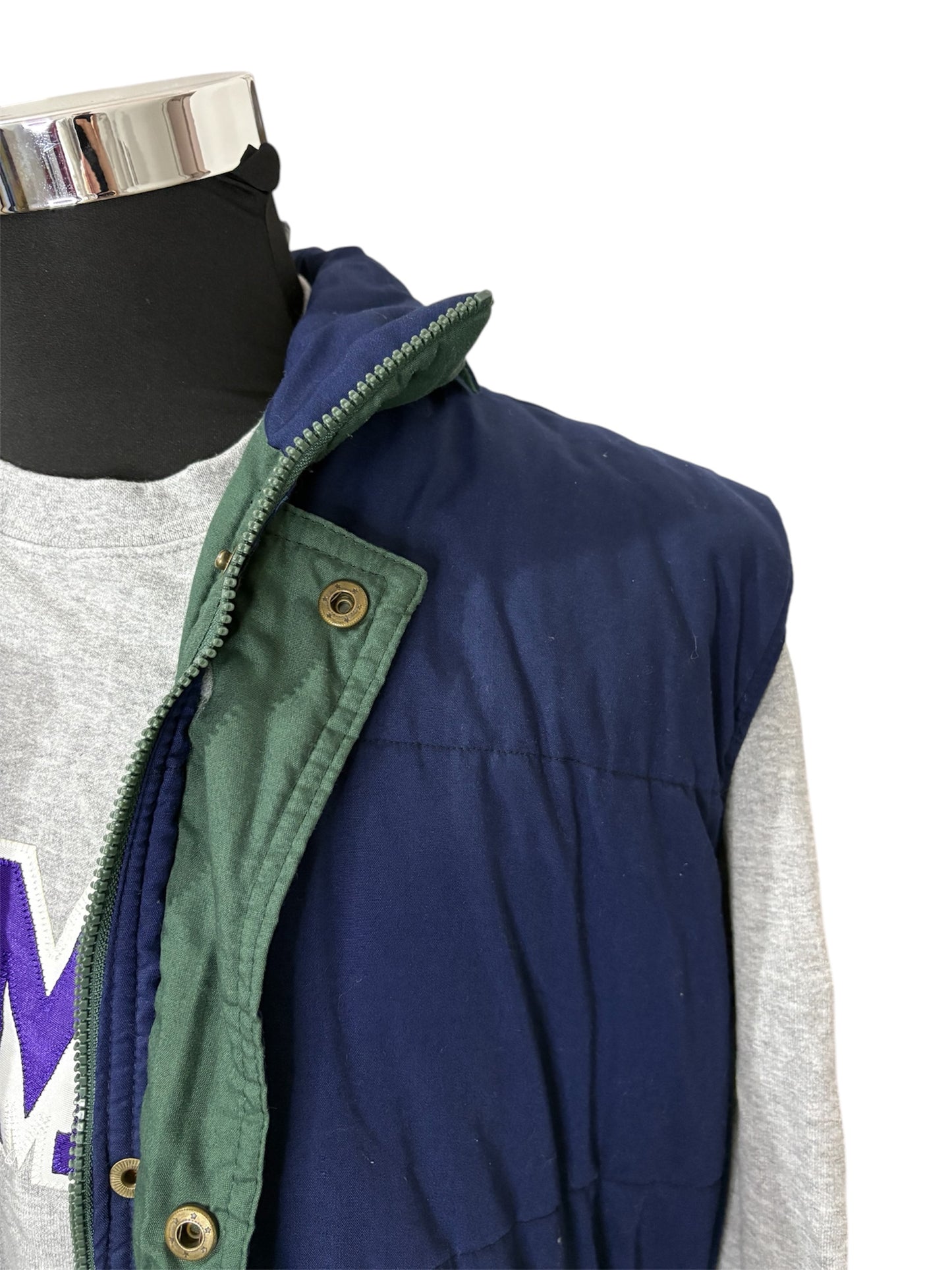 Gilet Imbottito Double Face 80/90 Vintage -M/L-